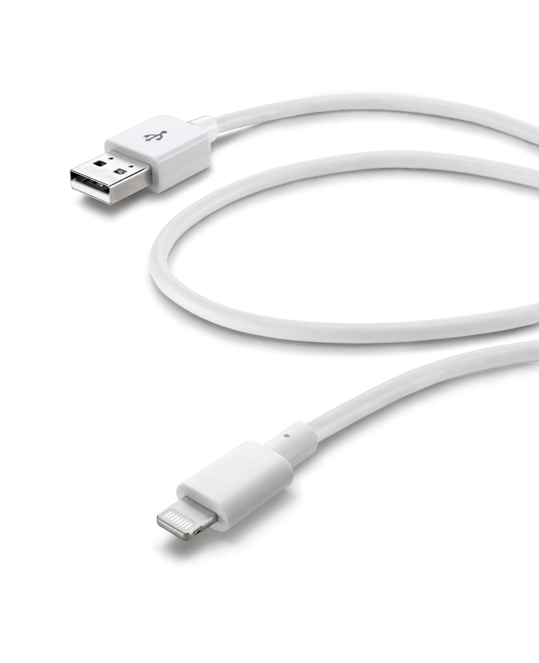 Data cable, Apple lightning, white