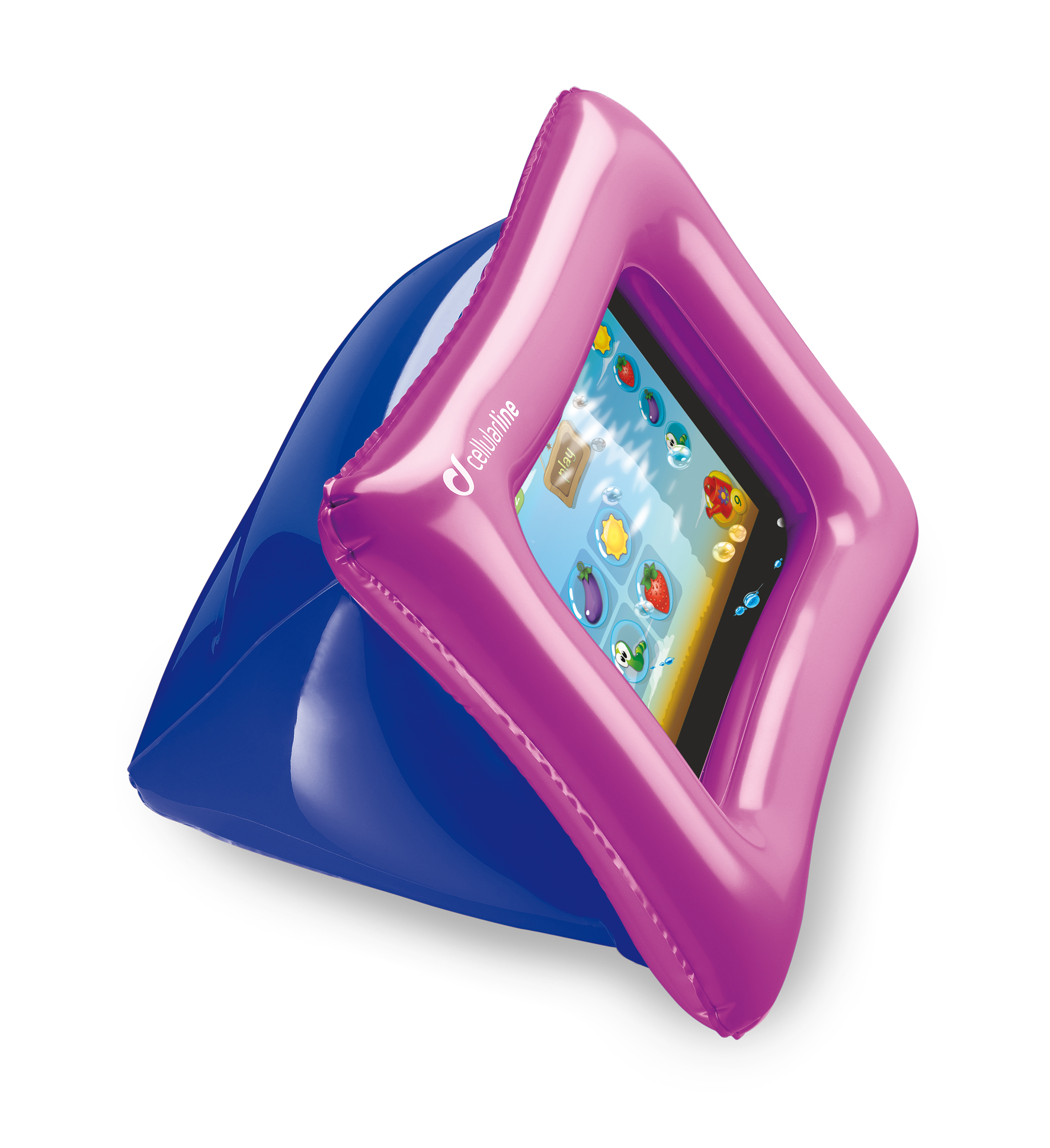 Tablet Kids Puffy Inflatable Case 11" Violet/Blue