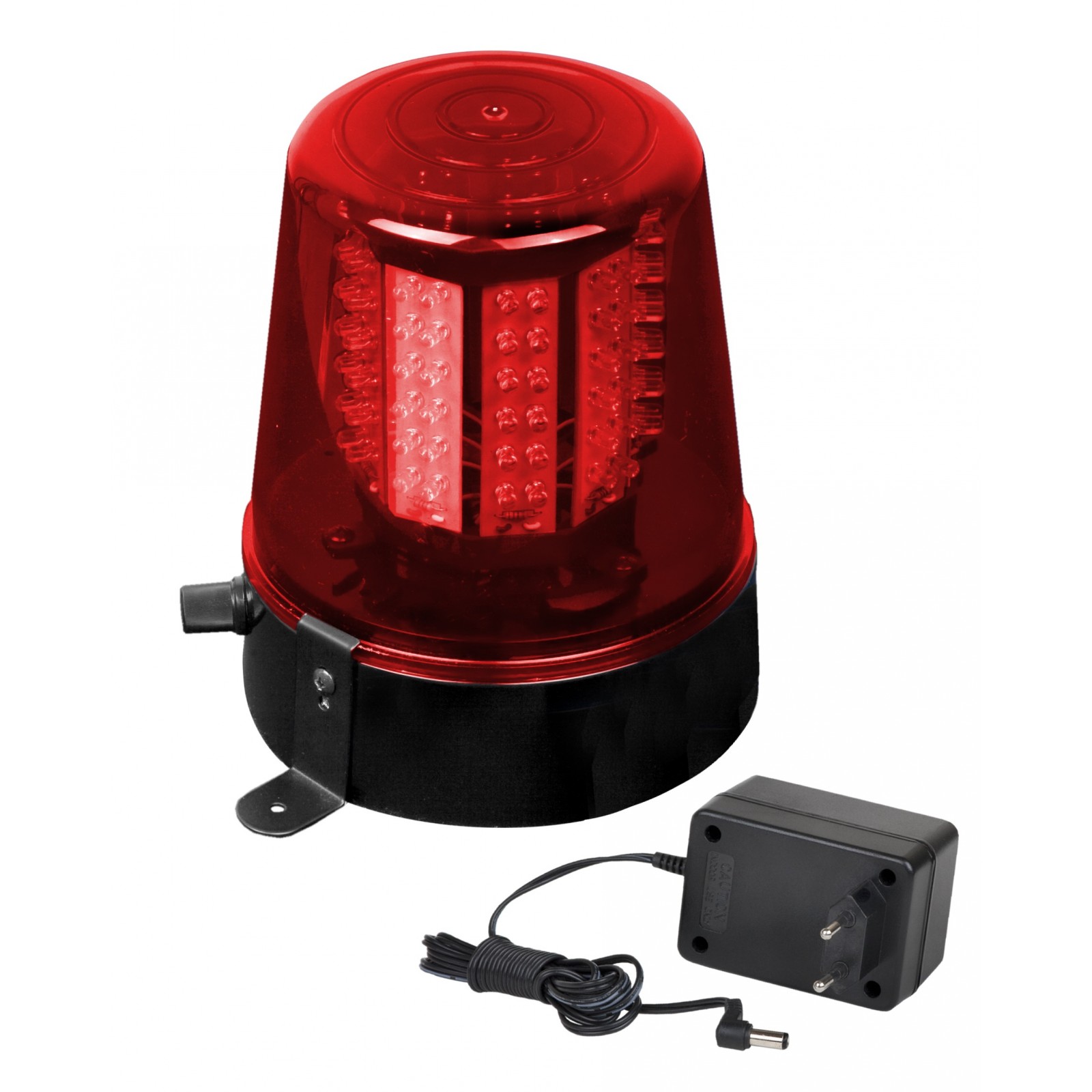 LED POLICE LIGHT RED, LED effect zwaailicht, rood