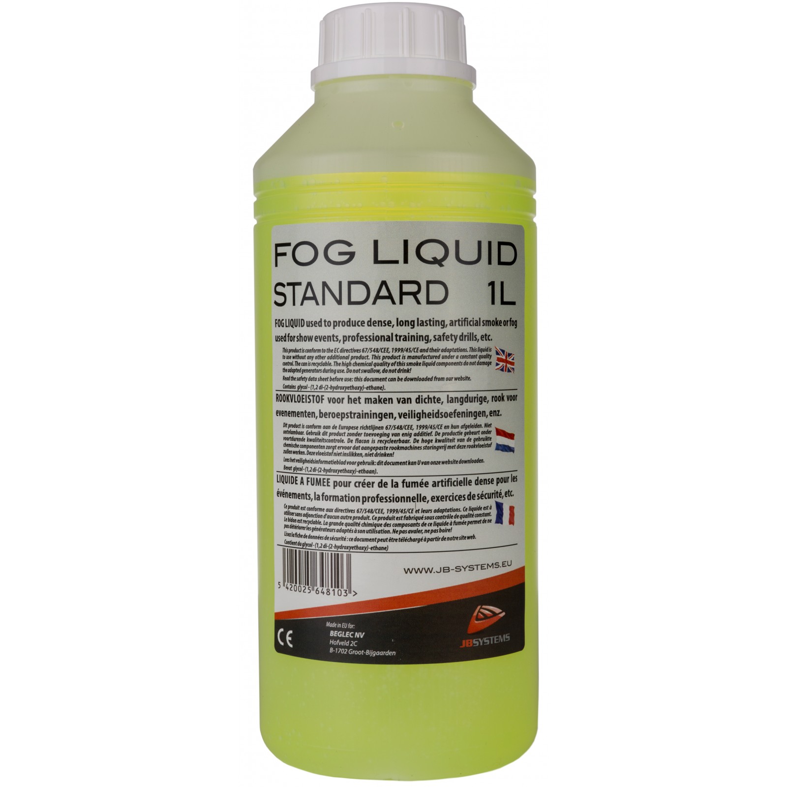 FOG LIQUID STD 1L, liquide  fume standard, 1L