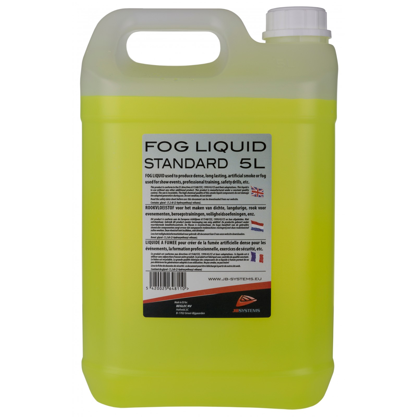 Fog Liquid  STD 5liter,LIQUIDE POUR MACHINE A FUMEE 5L