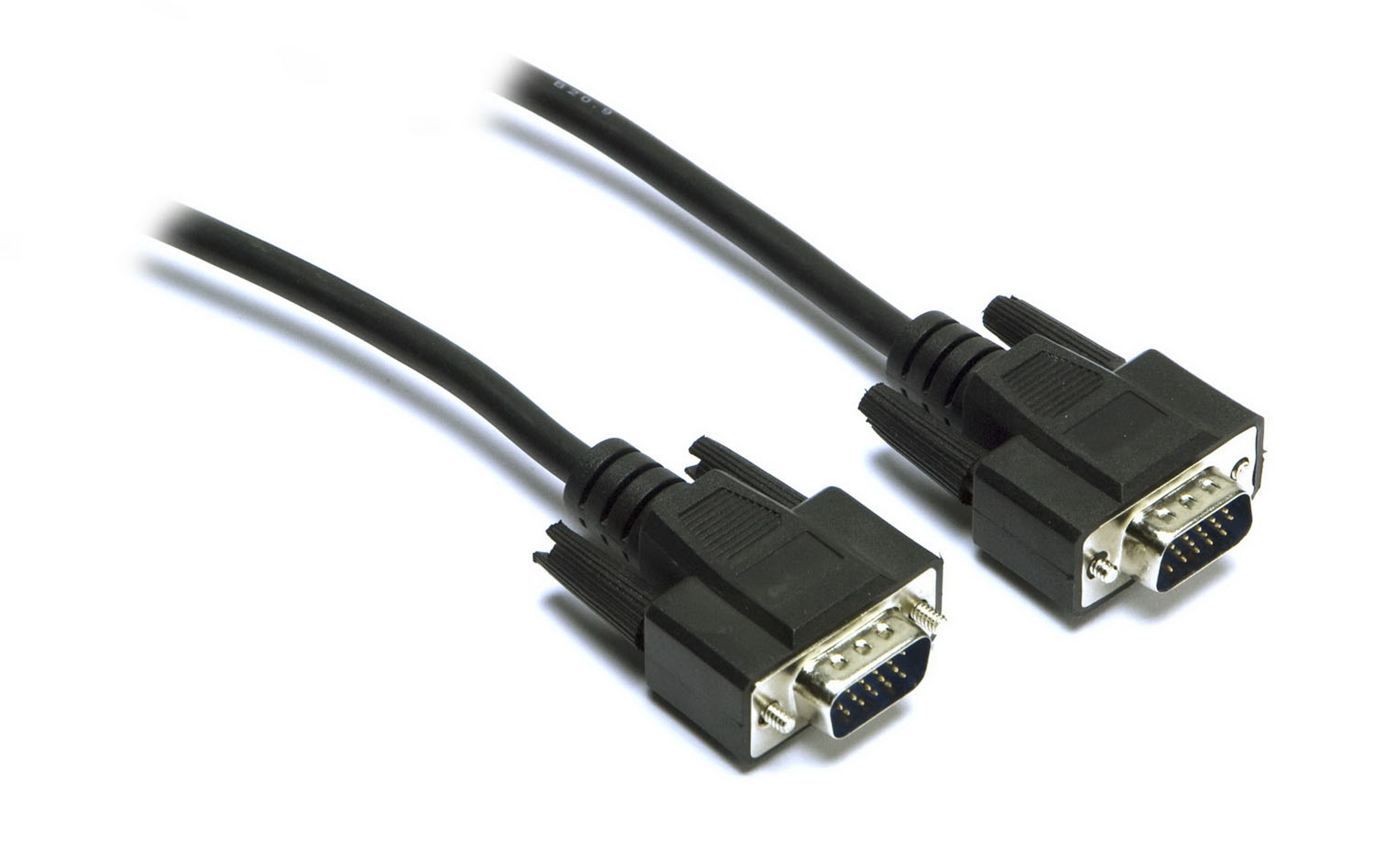 2070, VGA cable DBHD15M / DBHD, 1.8m, Black