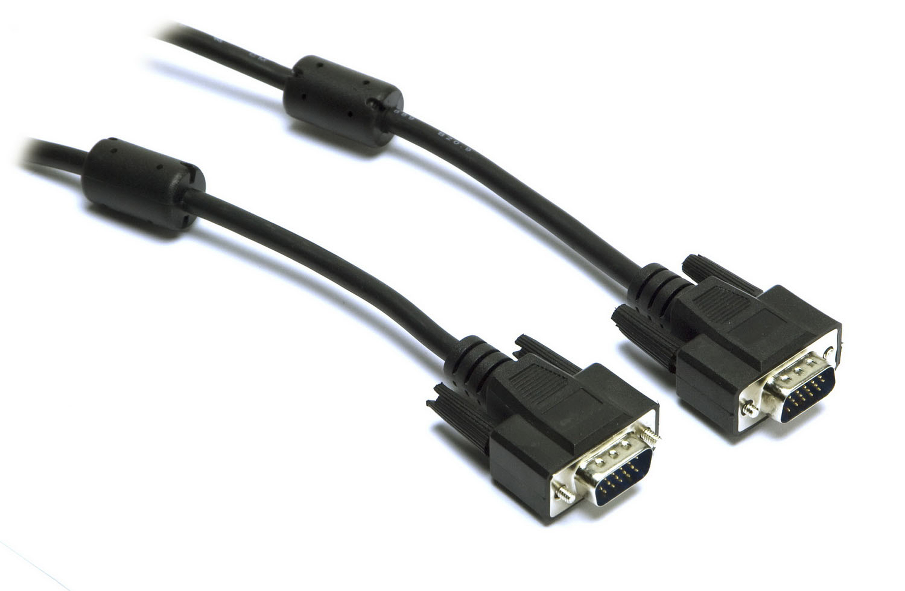 2077, VGA cable DBHD15M / DBHD15M, 5.0m, Black