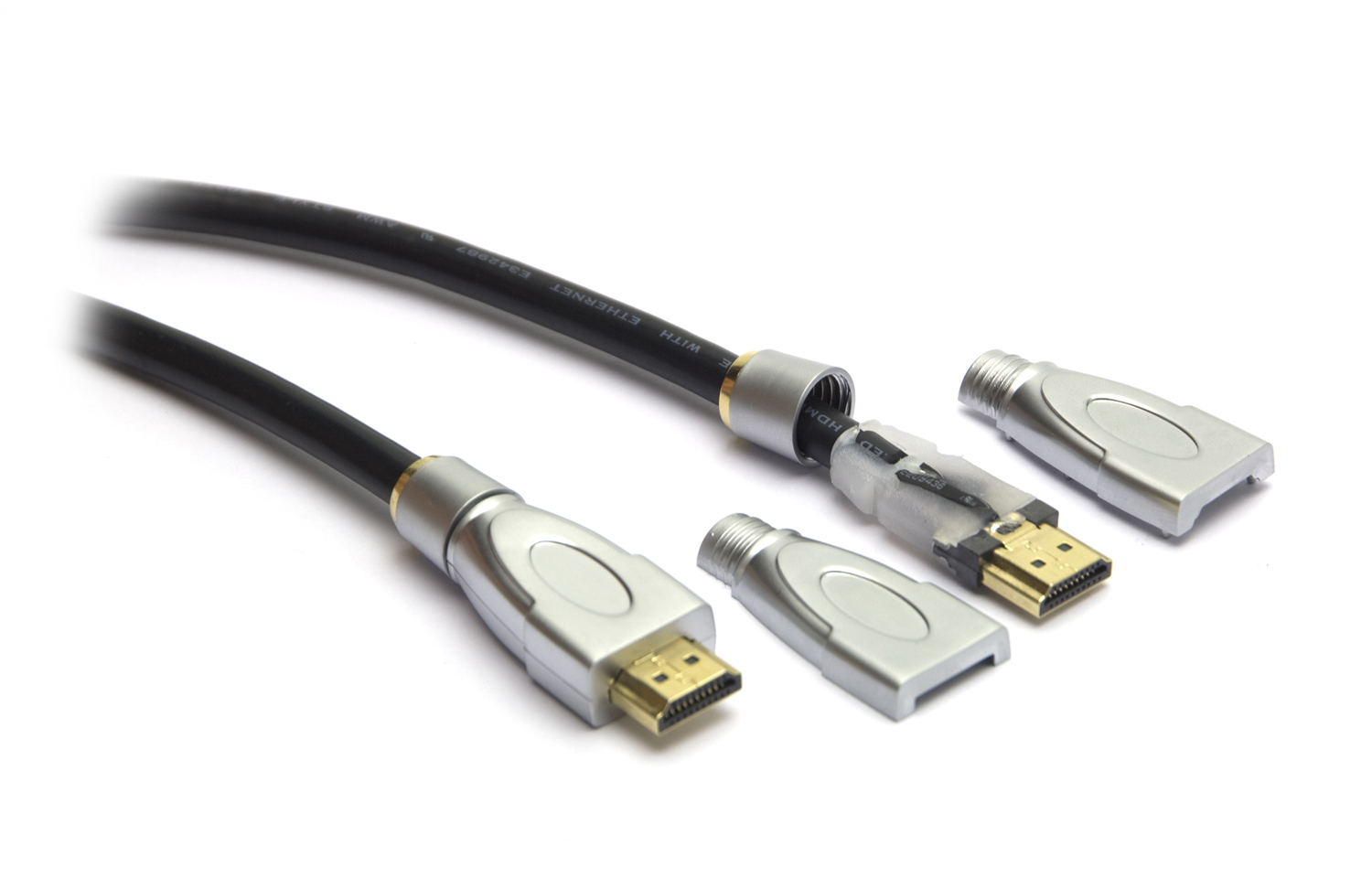 6576, Cable HDMI/M / HDMI/M, 10.0m, Black