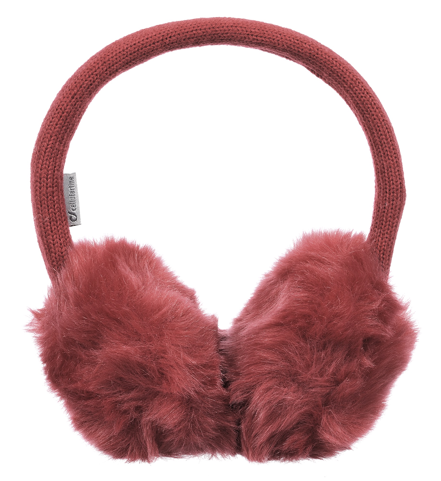 Casque d'hiver, casque stereo, rouge