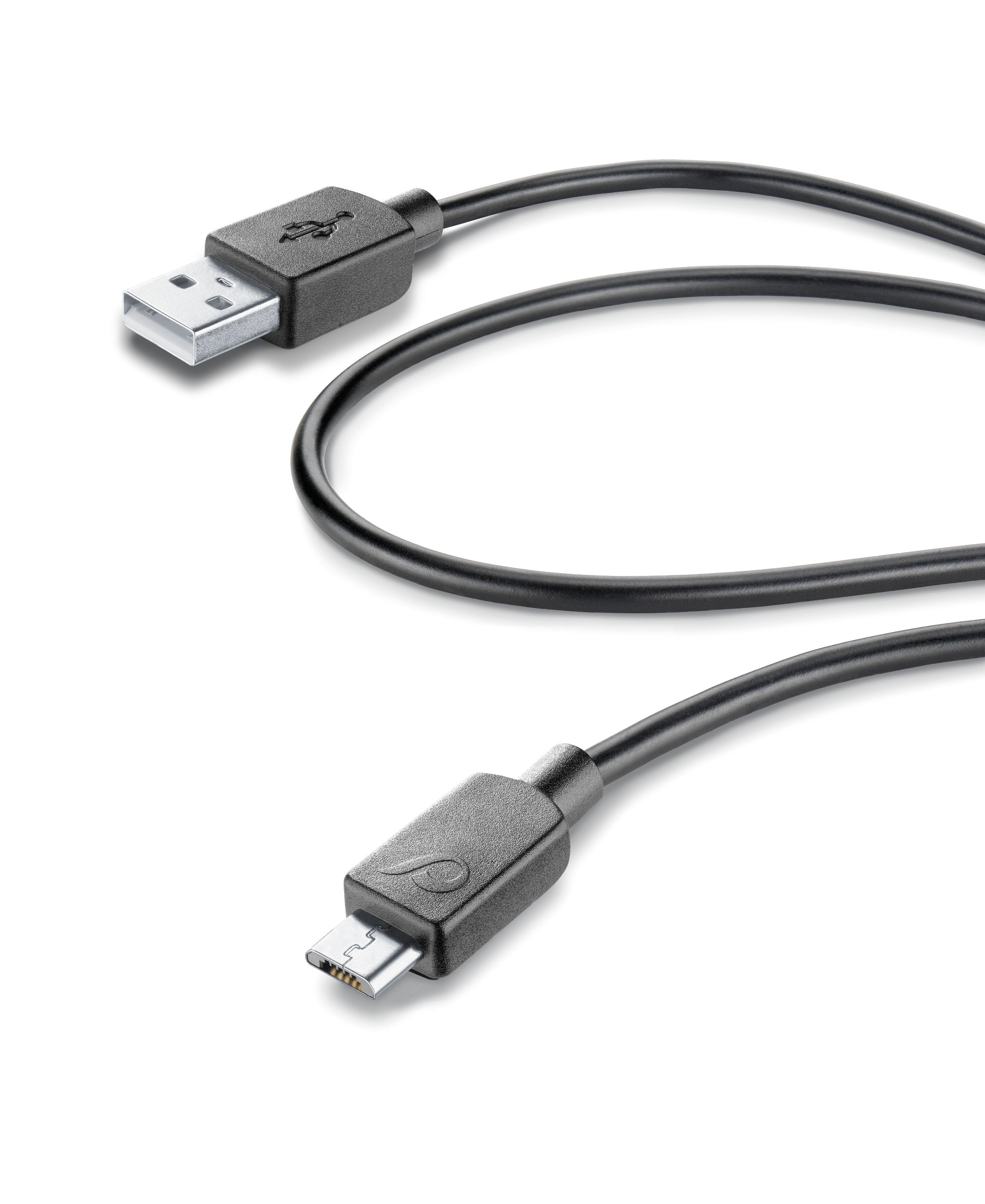 Data cable usb, micro-usb, fast charge, 60cm, black