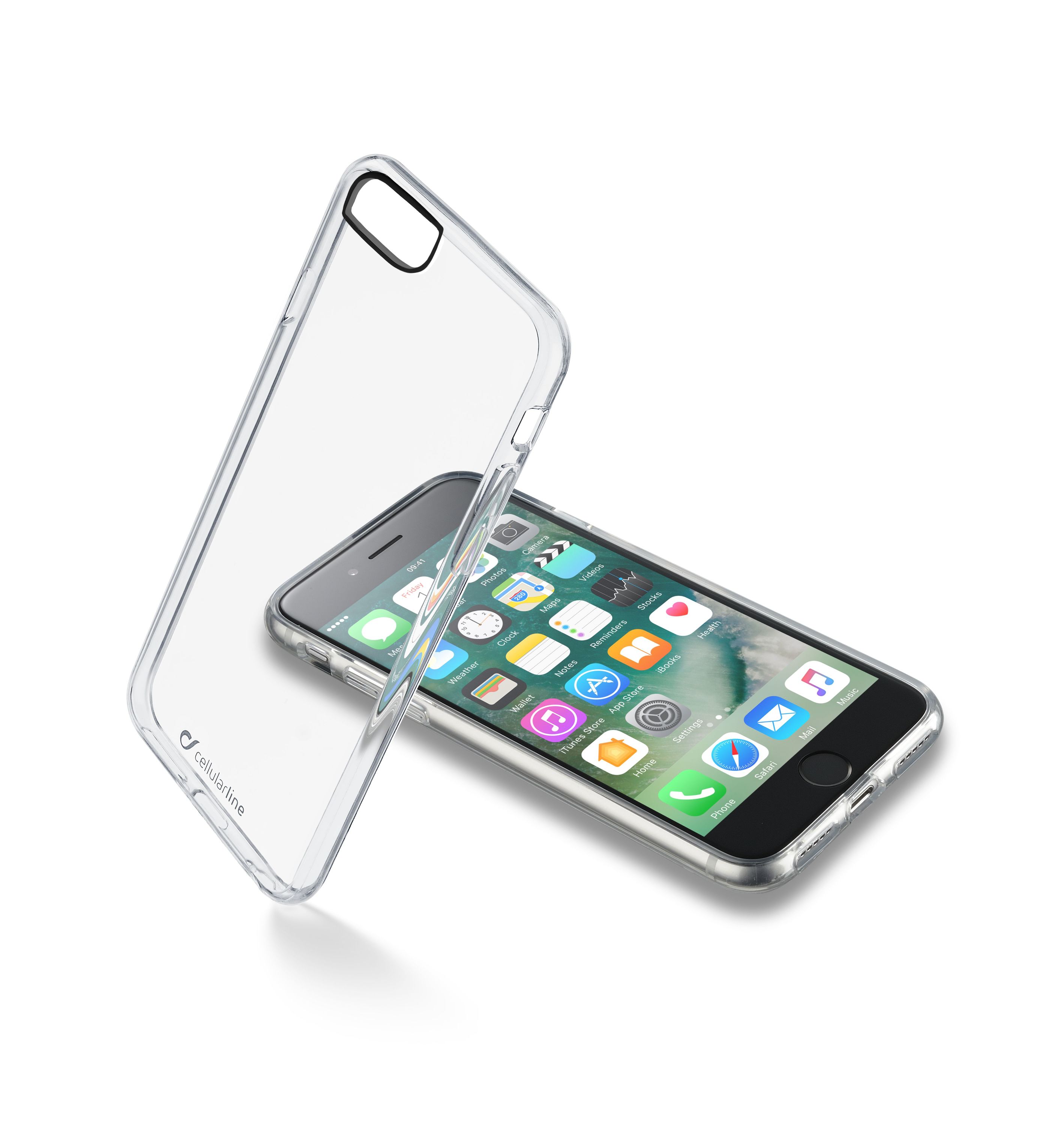 iPhone SE (2020)/8/7, coque, clear duo, transparent
