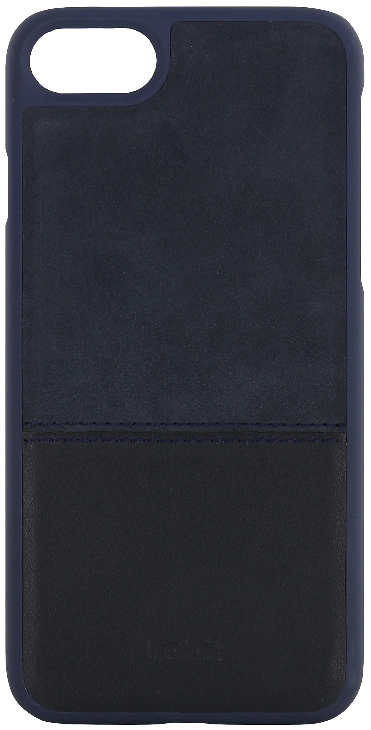 iPhone SE (2020)/8/7/6s/6, selected housse cuir/sude, bleu