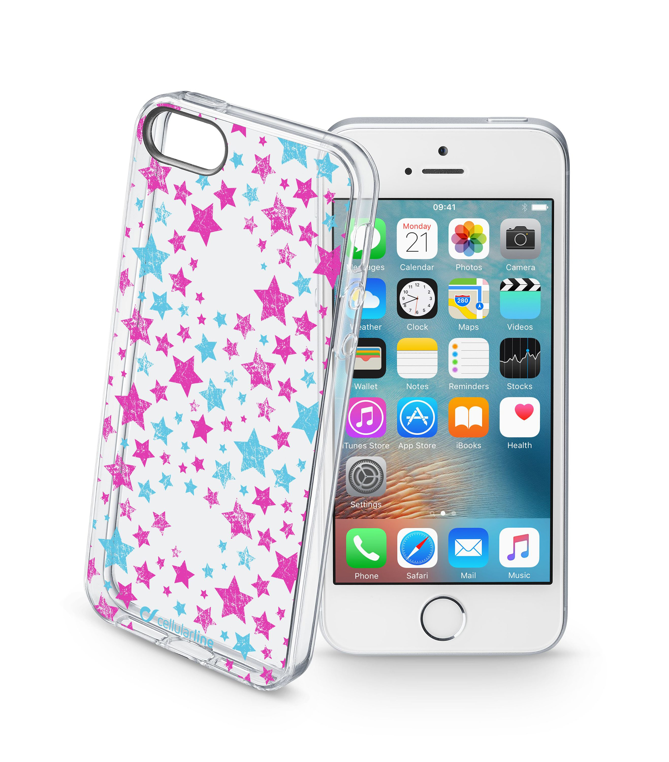 iPhone SE/5s/5, cover, style, stars