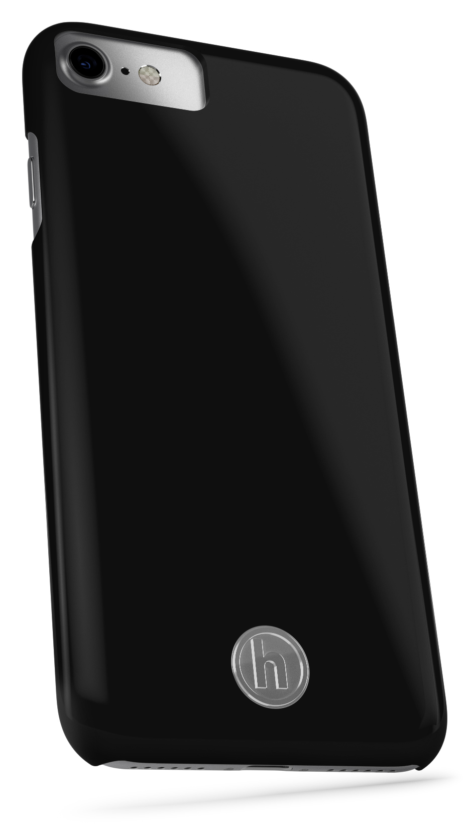 iPhone SE (2020)/8/7/6s/6, style case magnetic, lava black silk