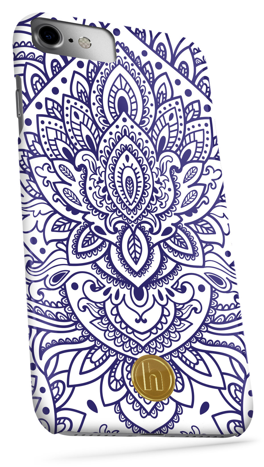 iPhone SE (2020)/8/7/6s/6, cover, style, magnetic, ming blue
