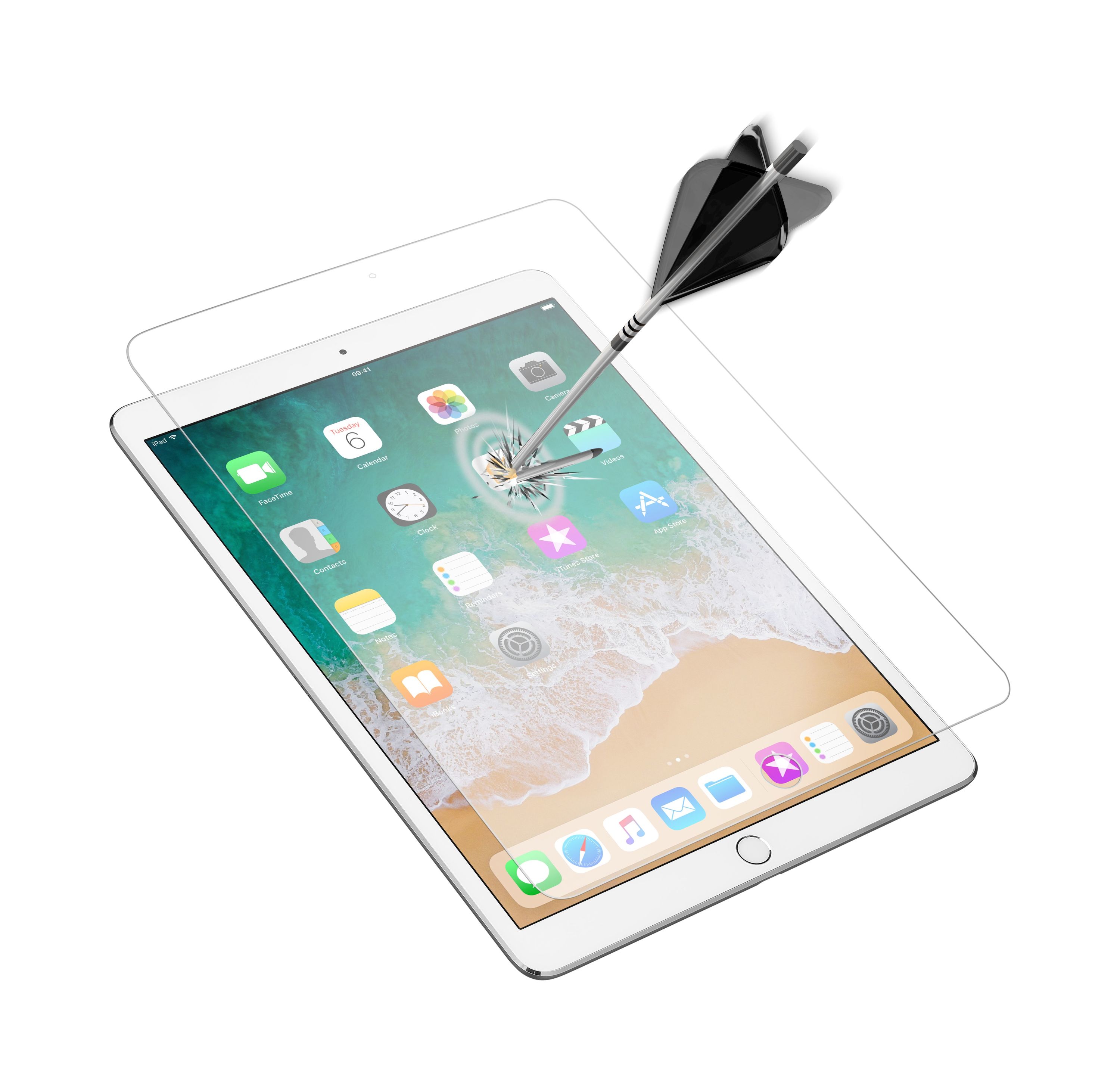 iPad Pro 10.5" (2017), SP tempered glass, transparent