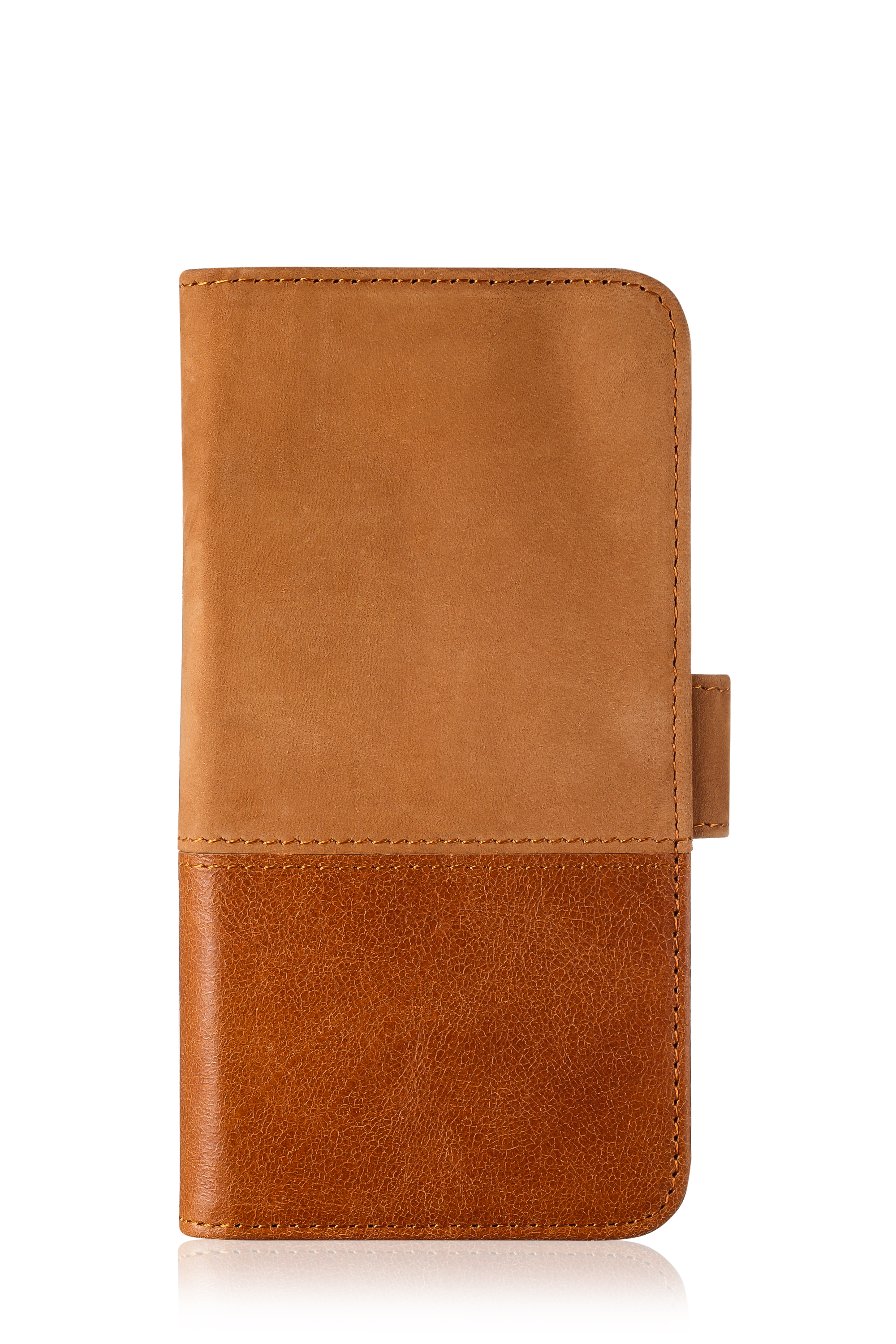 iPhone Xs/X, selected wallet leather/suede skrea, brown
