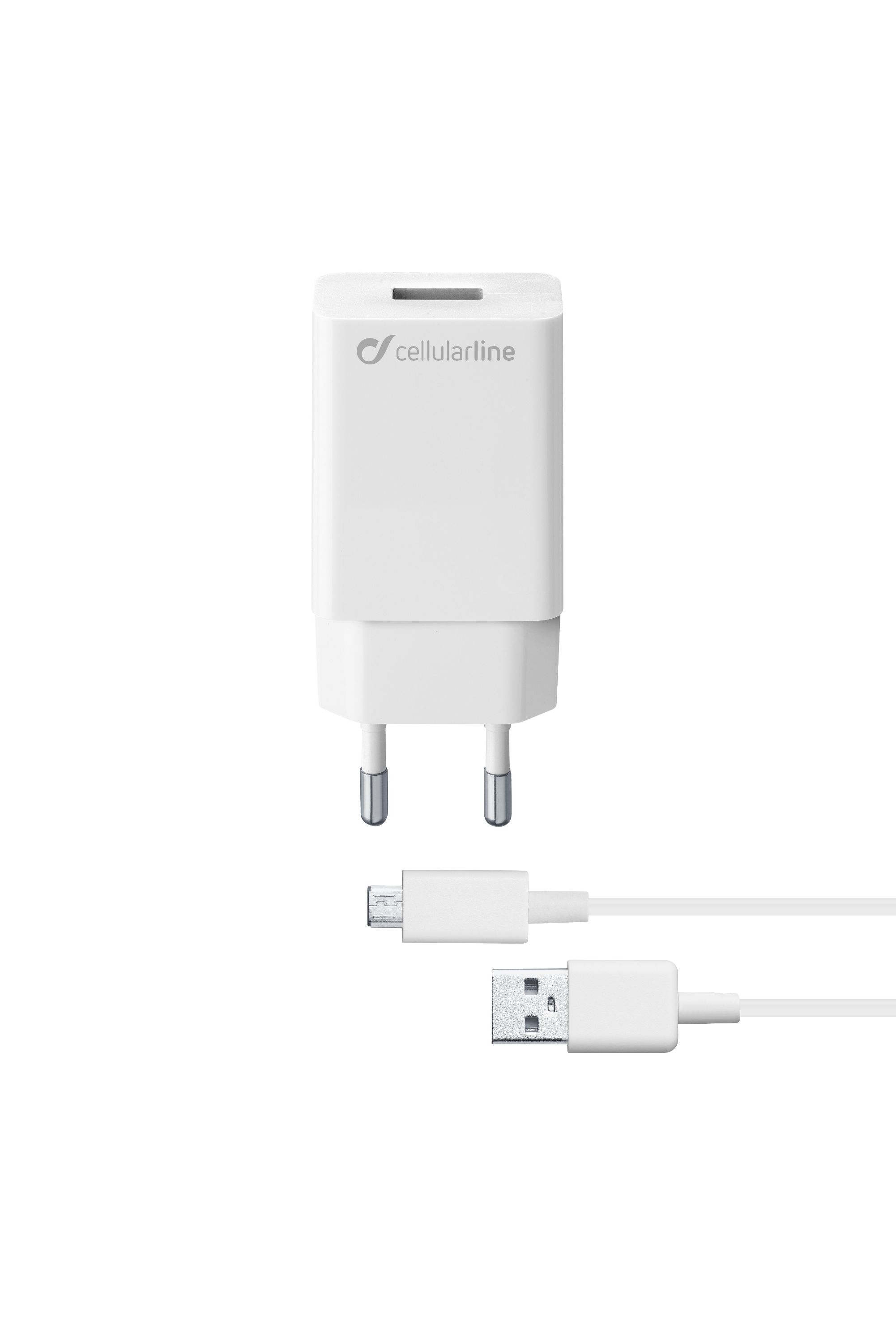 Travel charger kit, 10W/2A micro-usb Samsung, white