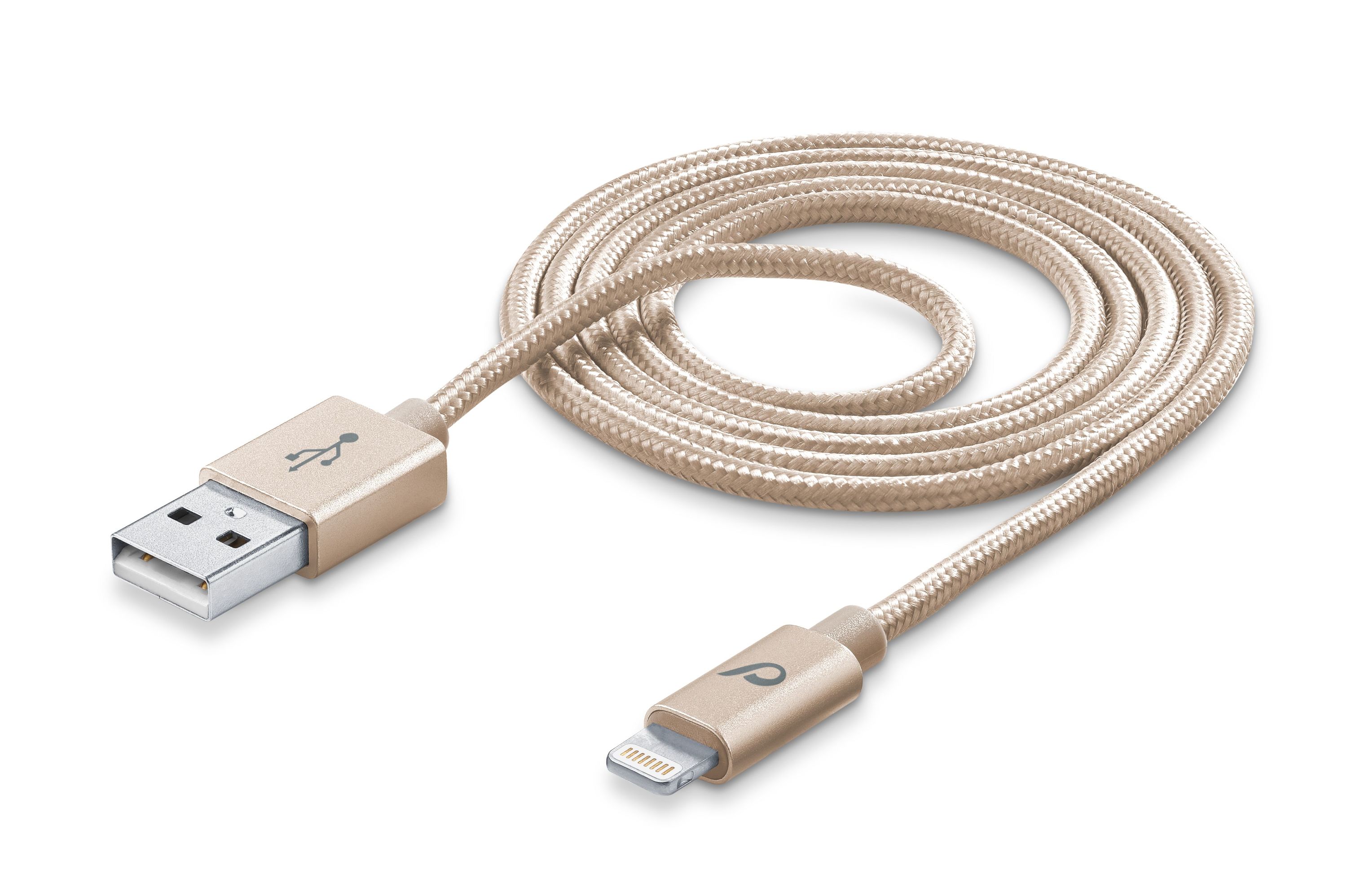 UD usb cable, Apple 1m, gold