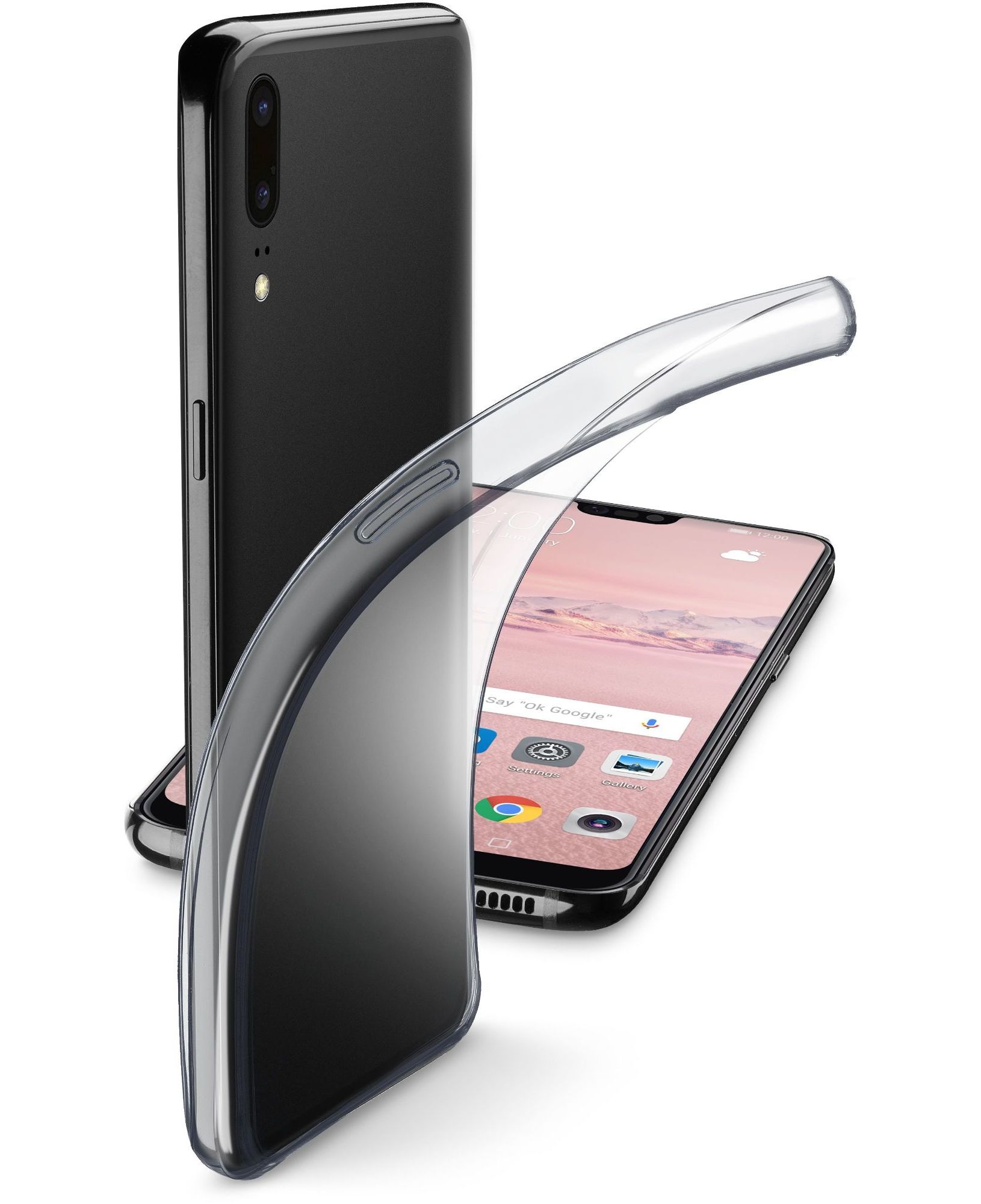 Huawei P20 Pro, case fine, transparent