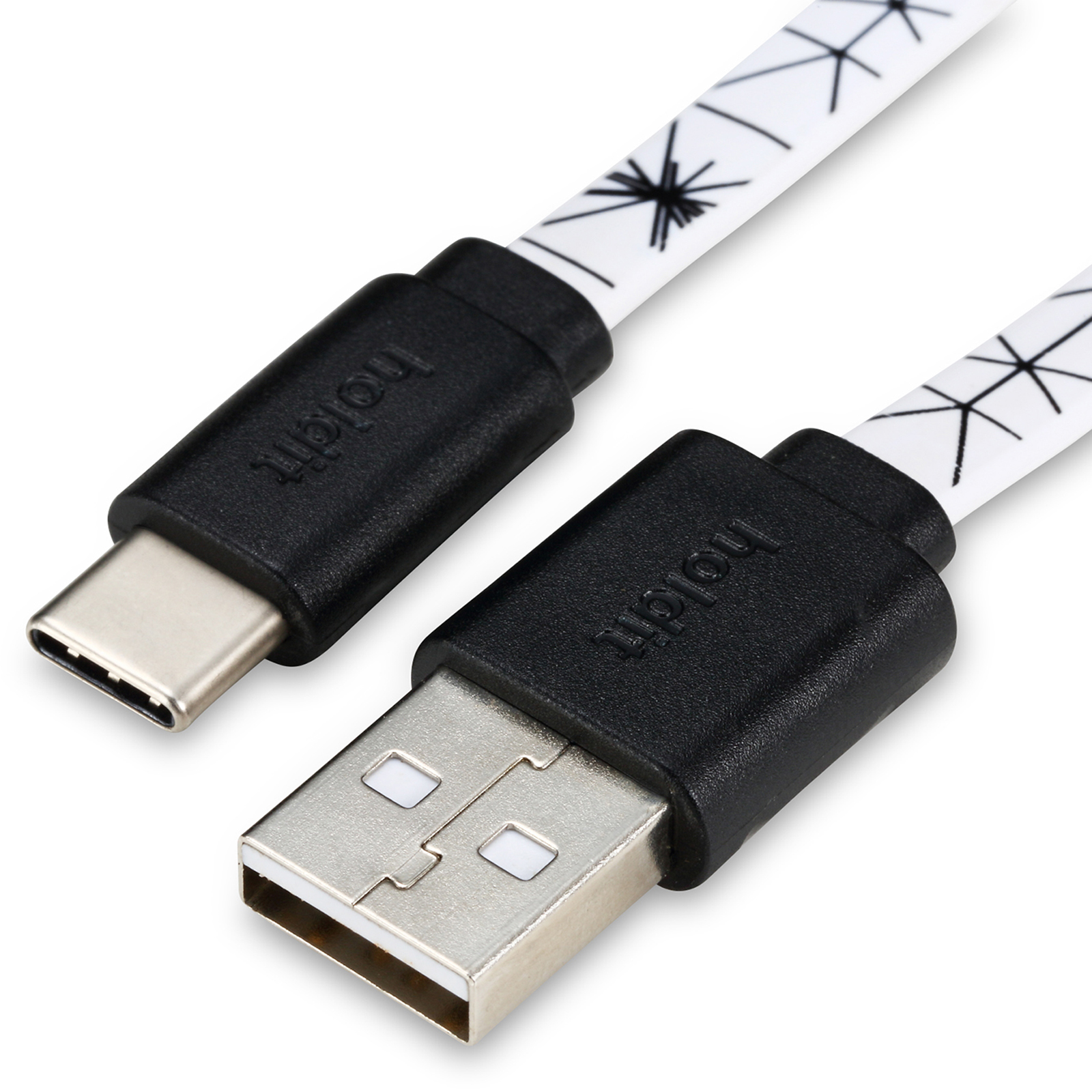 Usb kabel, style micro-usb 2m, superstar wite