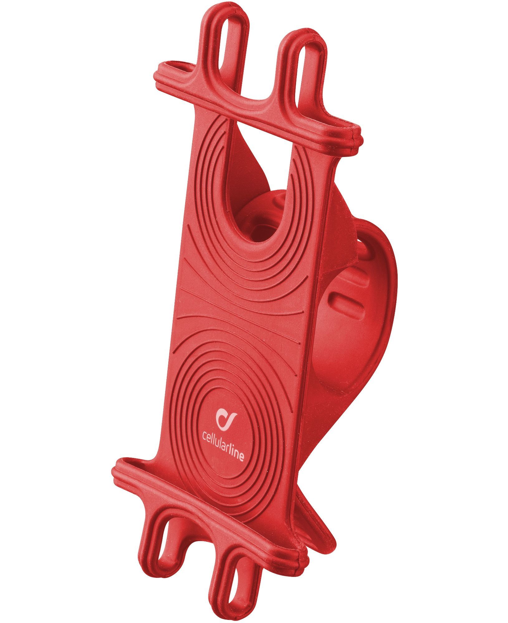 Bike holder, universal 4" to 6", red