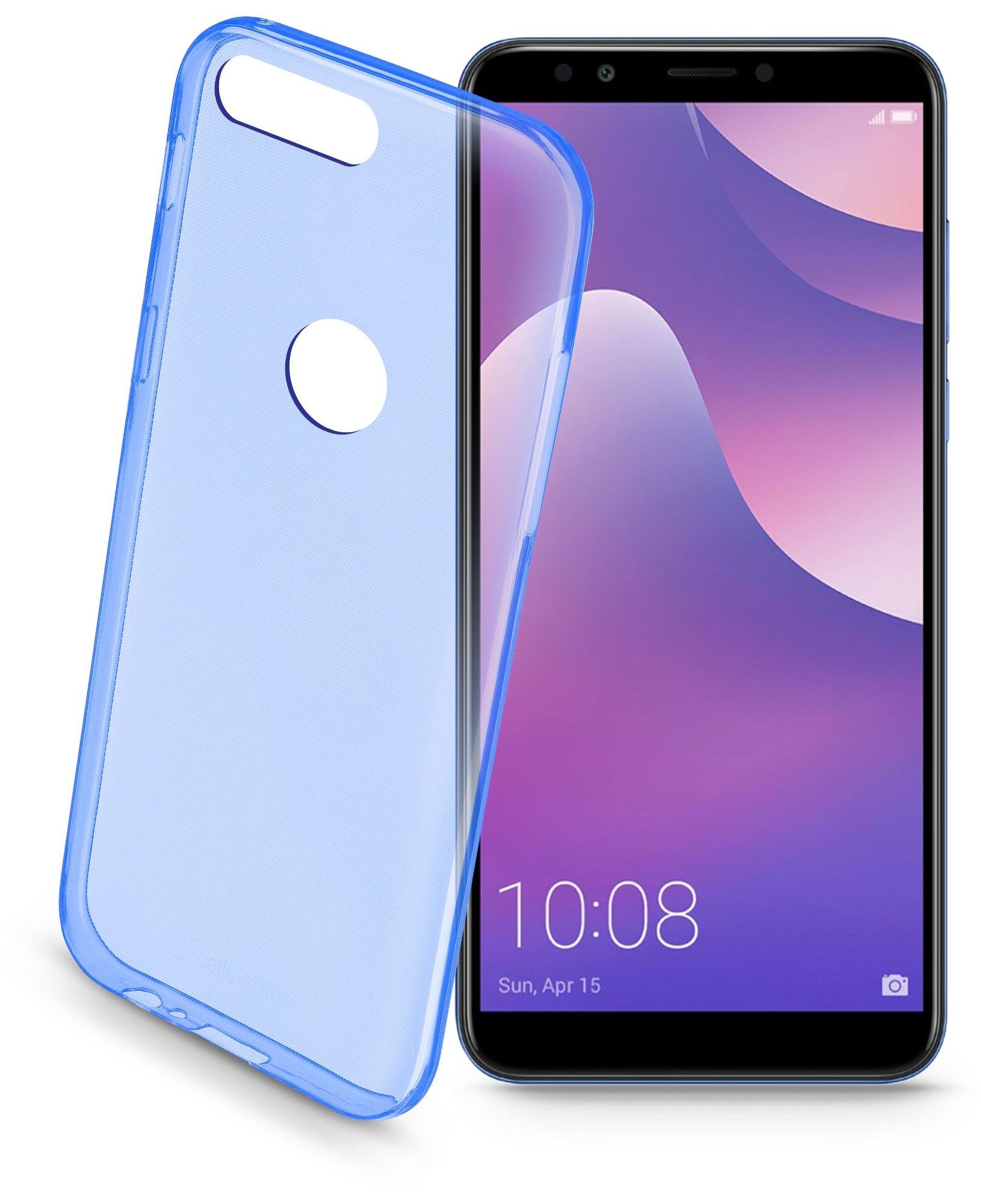 Huawei Y7 (2018), case color, blue