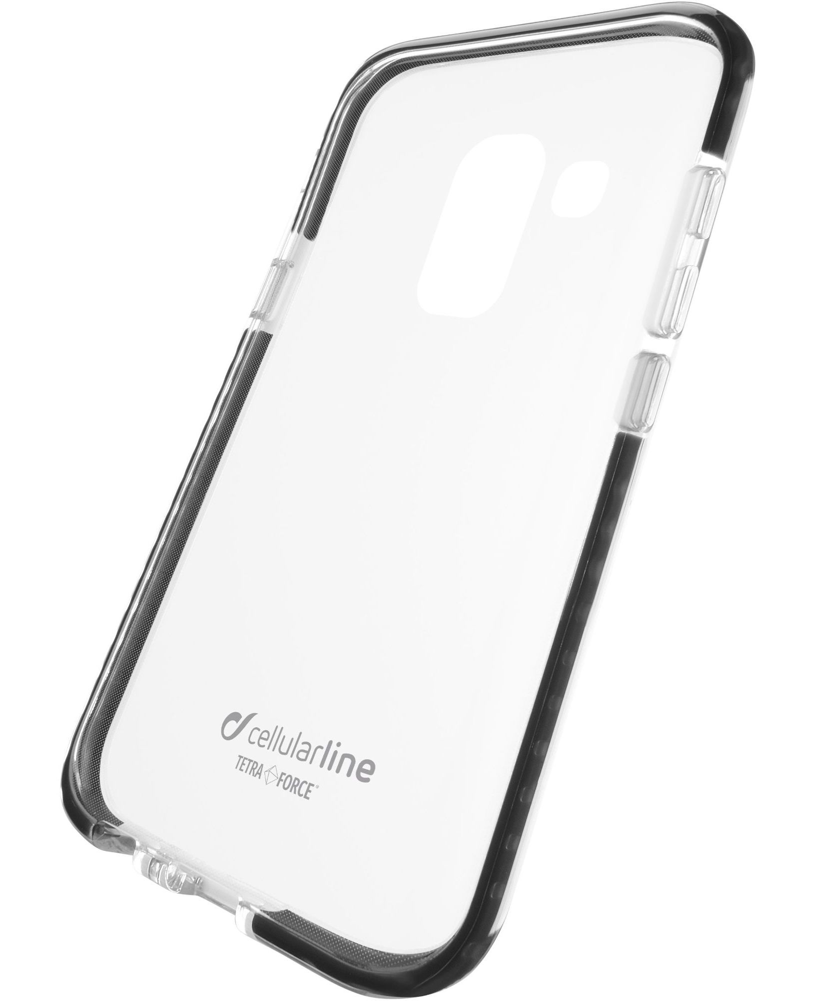 Samsung Galaxy J6 (2018), housse tetraforce shock-twist, transparent