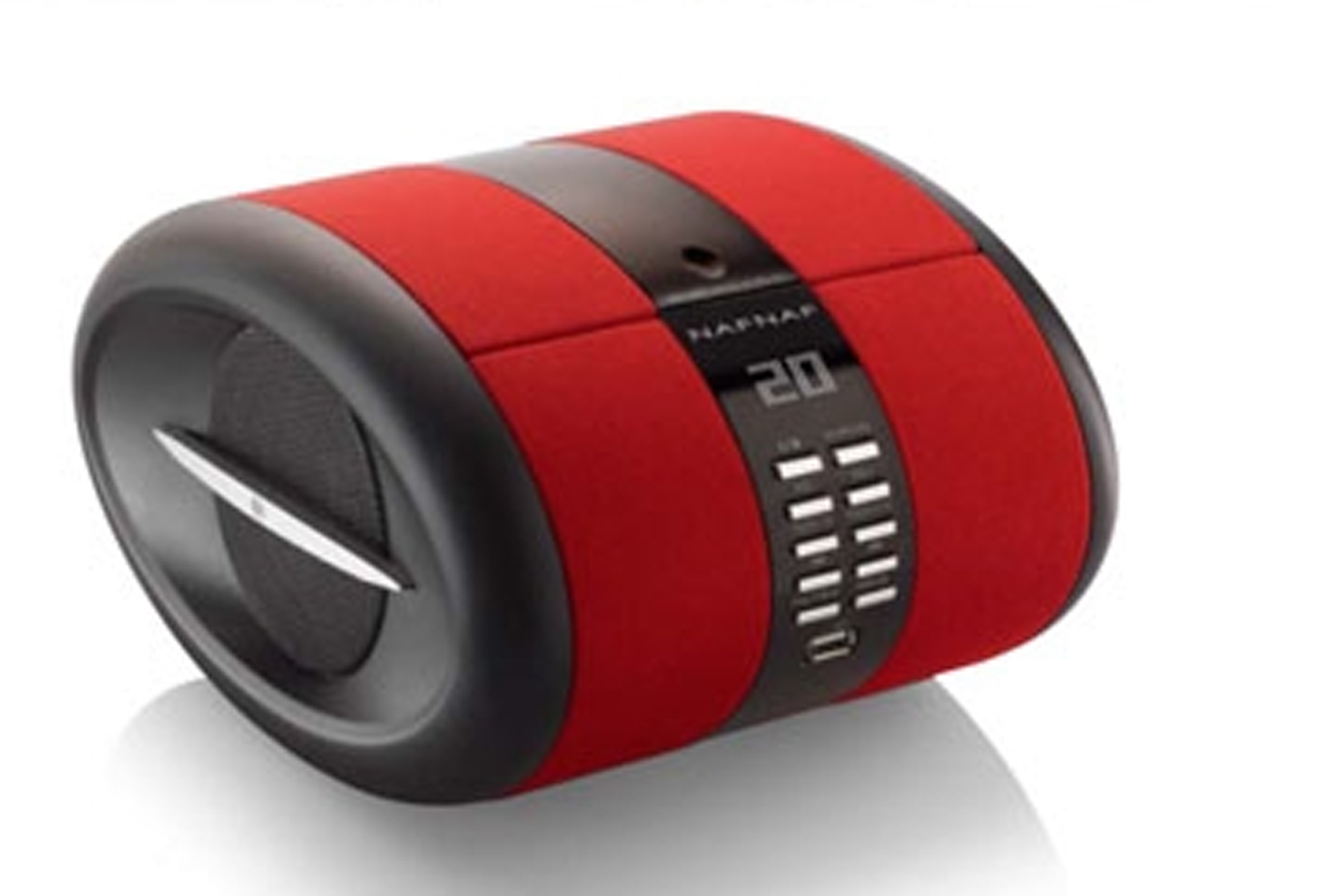 Sense, portable radio CD BT FM USB, red
