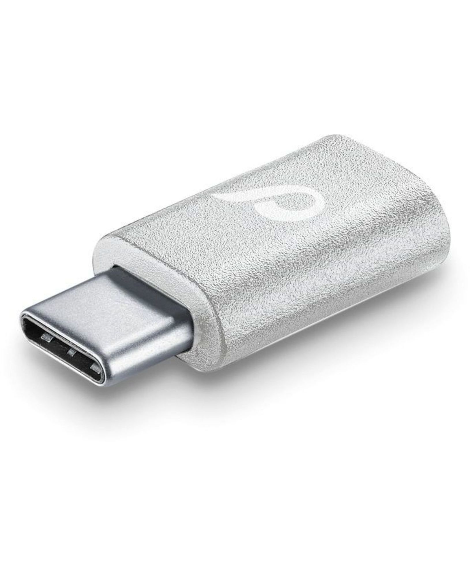 Adapter micro-usb to usb-c, white