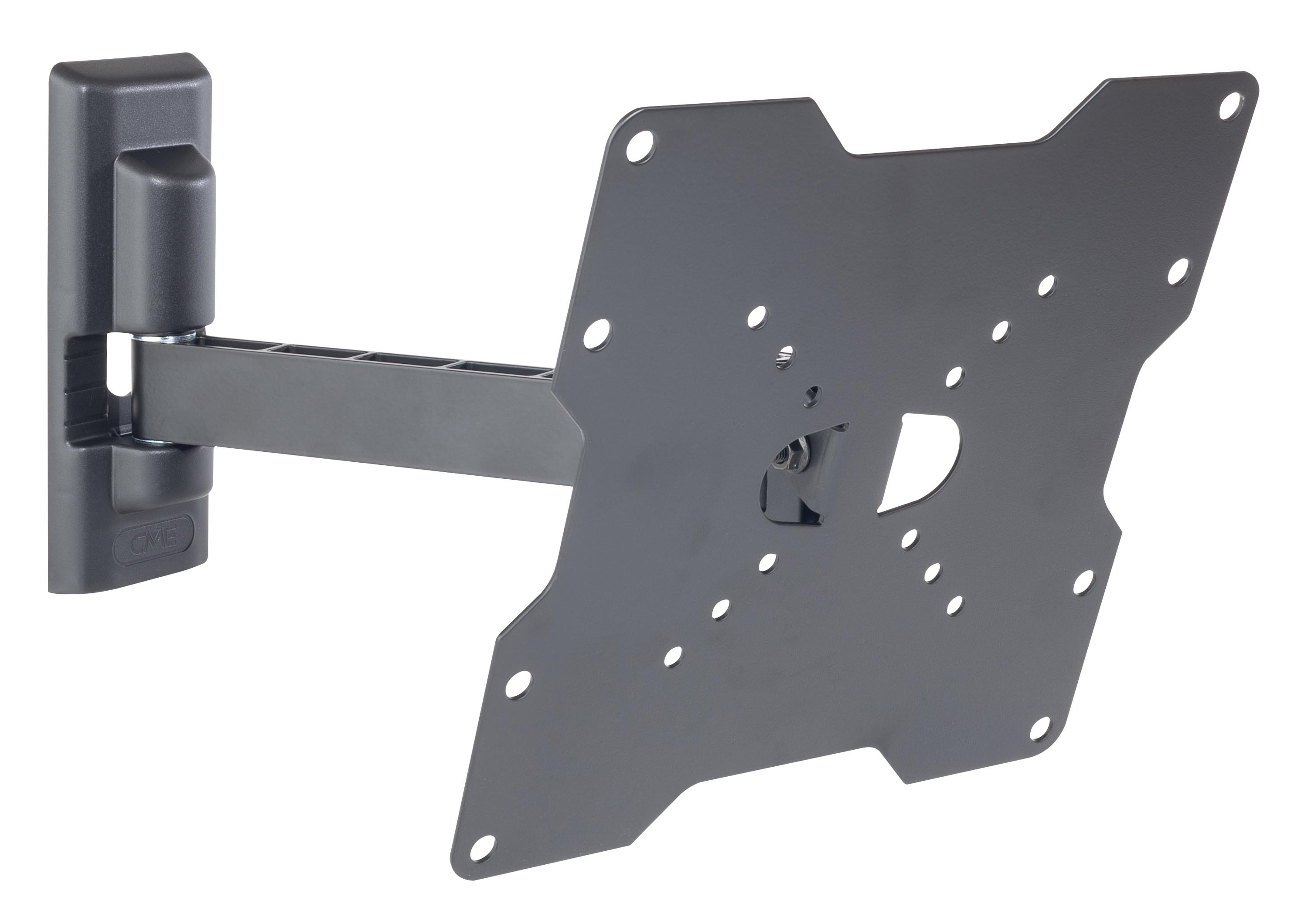 Cme ER 200, wall bracket rotatable with arm for 26-40 inch tv, black
