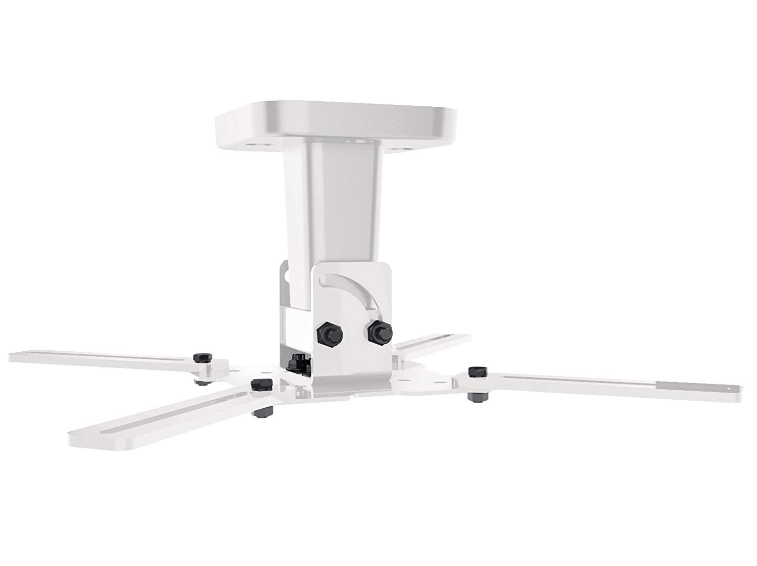 Pro 100, ceiling support rotatable projector, white