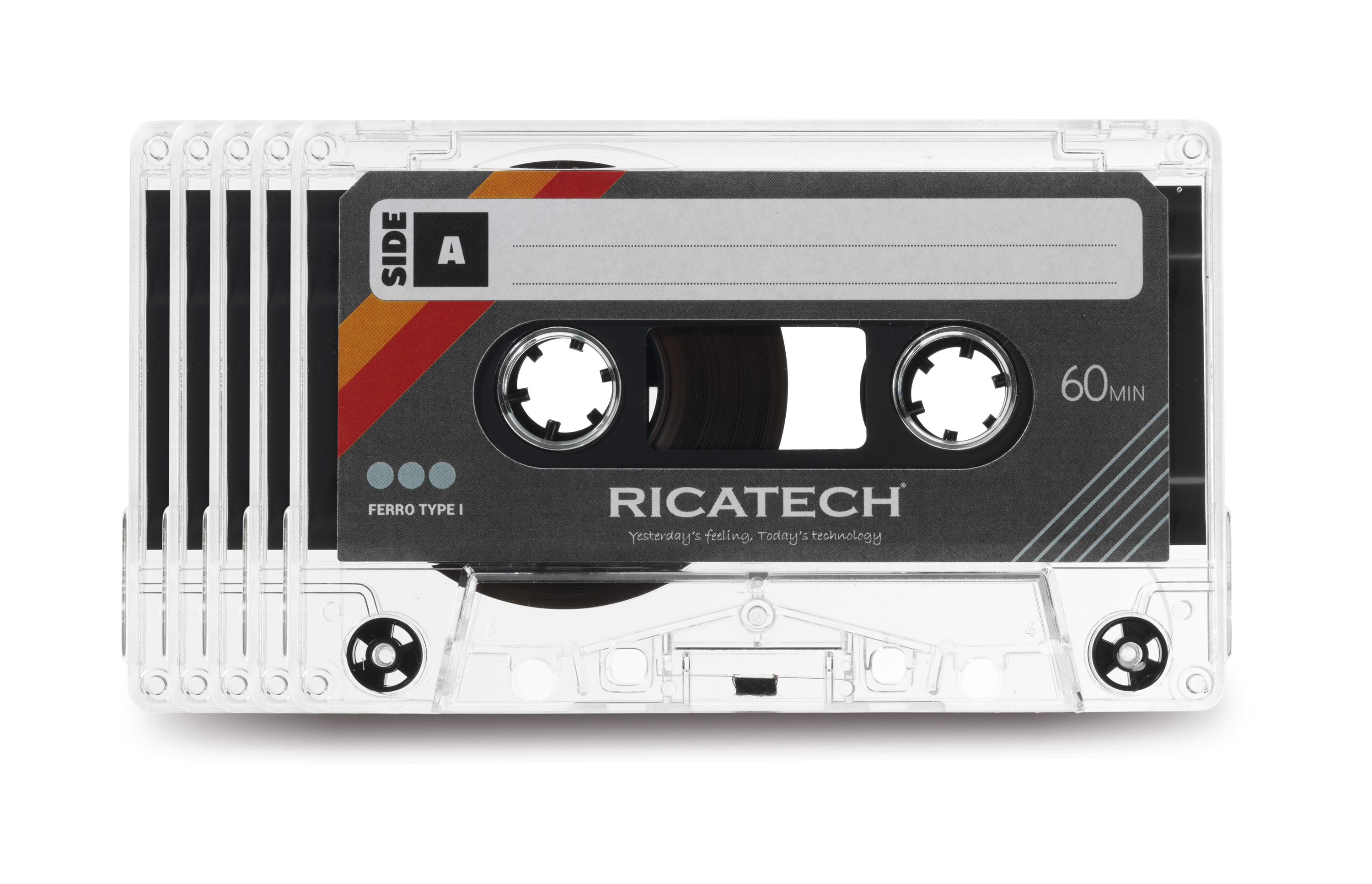 CT60-5, Audio Cassette Tape Pro 60min (5-pack)