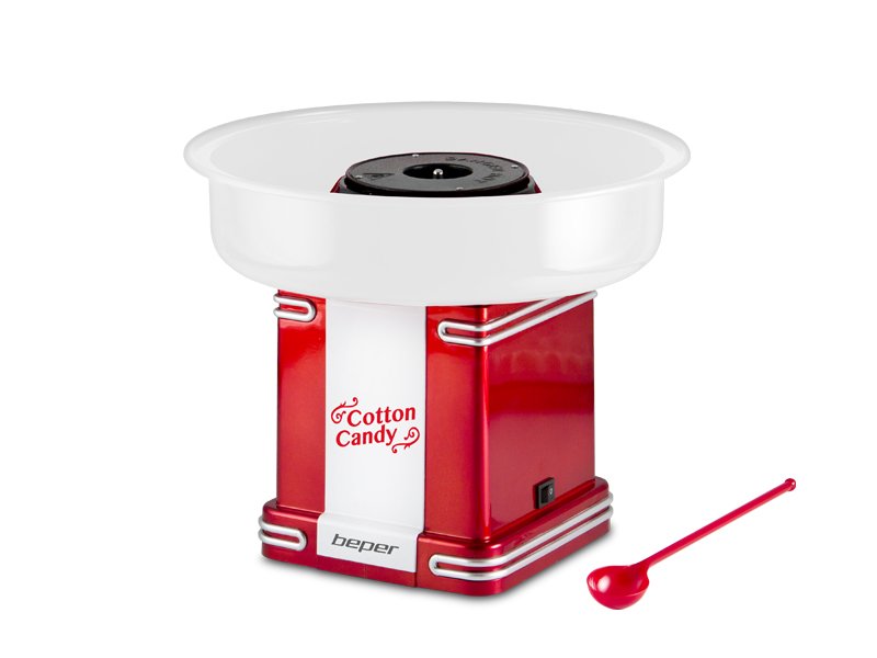 90.396Y, cotton candy maker, 500W, red