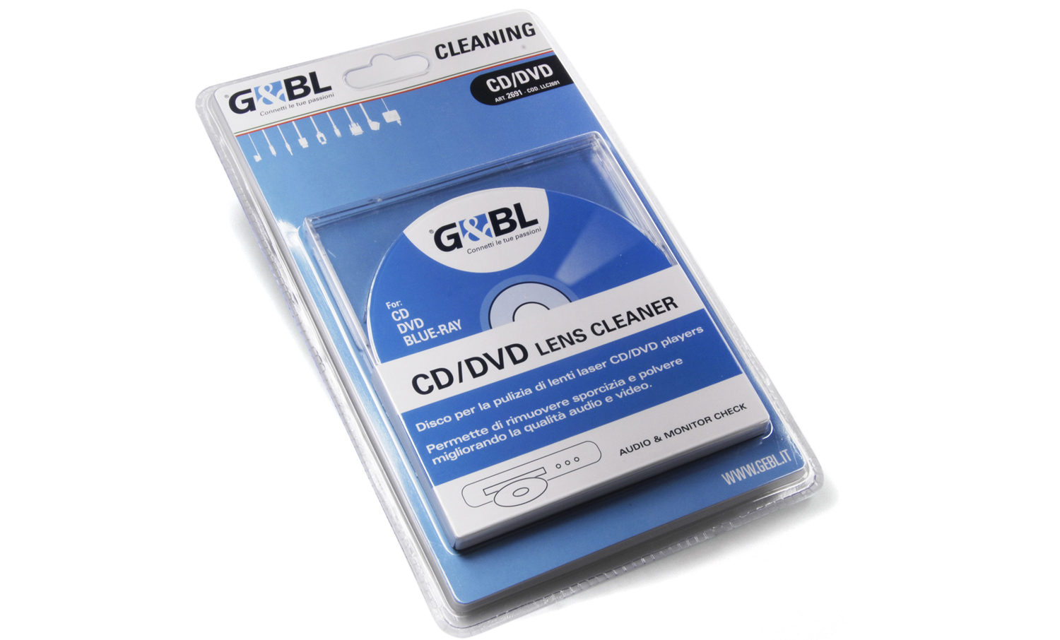 2691-Laser Lens Cleaner for CD/CD-R/VCD/DVD