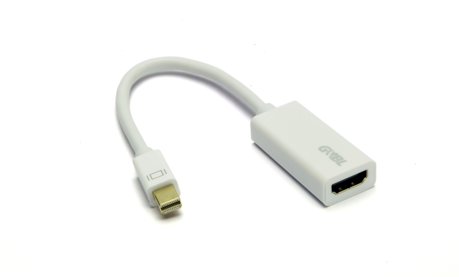 3239, Adapter Cable Mini DP / HDMI/F, 0.1m, White