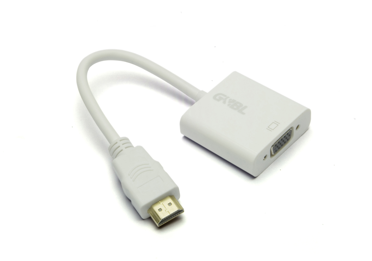 3599, Adapter Cable HDMI A/M / VGA/F, White