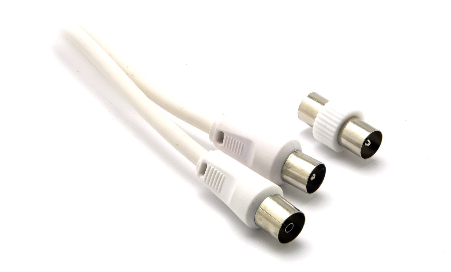 194, Video cable Antenna/M / Antenna/F, 3.0m, White