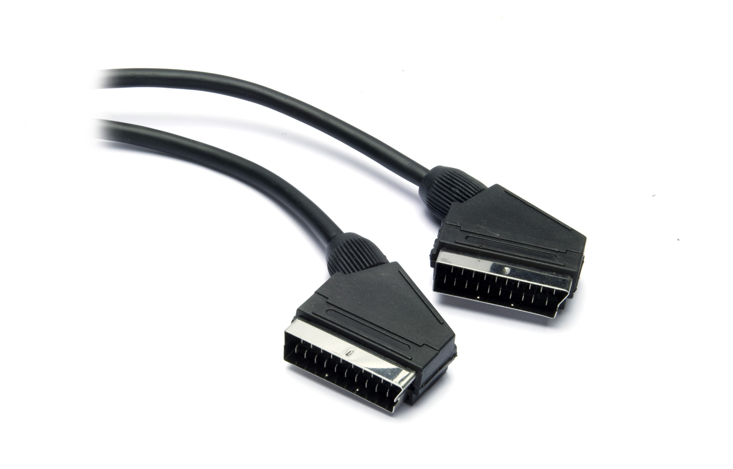 266, Video cable SCART/M / SCART/M, 1.5m, Black