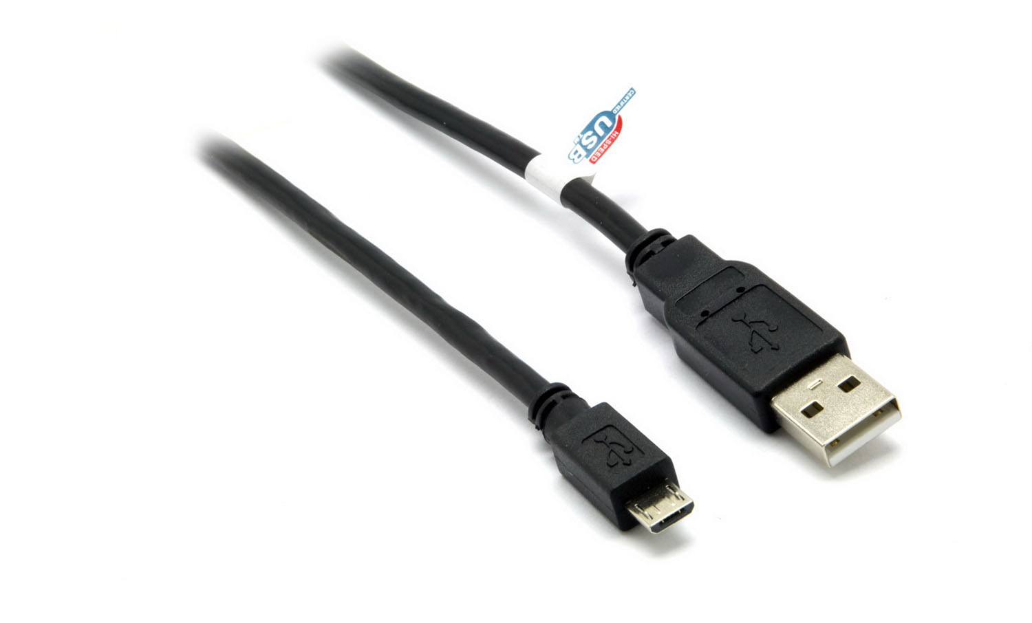 3357, USB cable USBA-M / USBB-Micro, 1.8m, Black