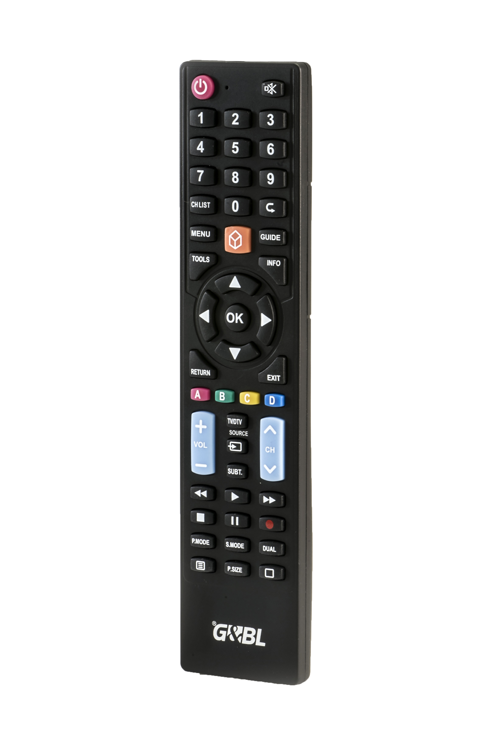 8001 - Universal remote control 5 brands in 1 ( Samsung-LG-Philips-Sony-Pan