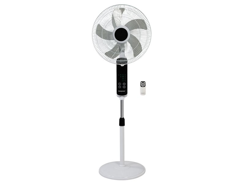VE.112, stand fan, 55W, white/black remote control