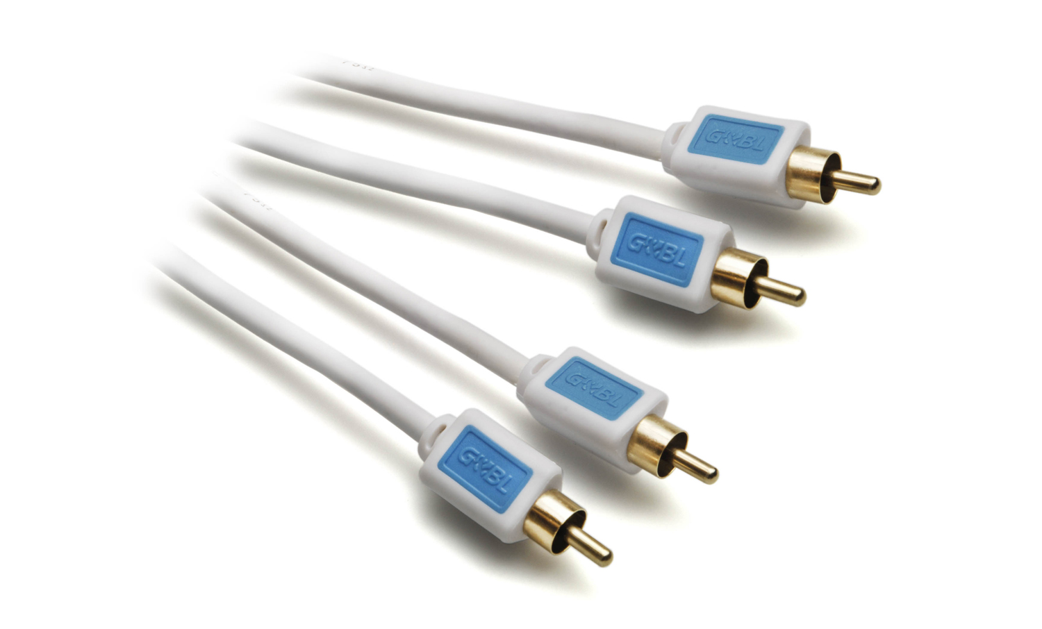 6732, Audio Cable 2xRCA / 2xRCA, 1.5m, White