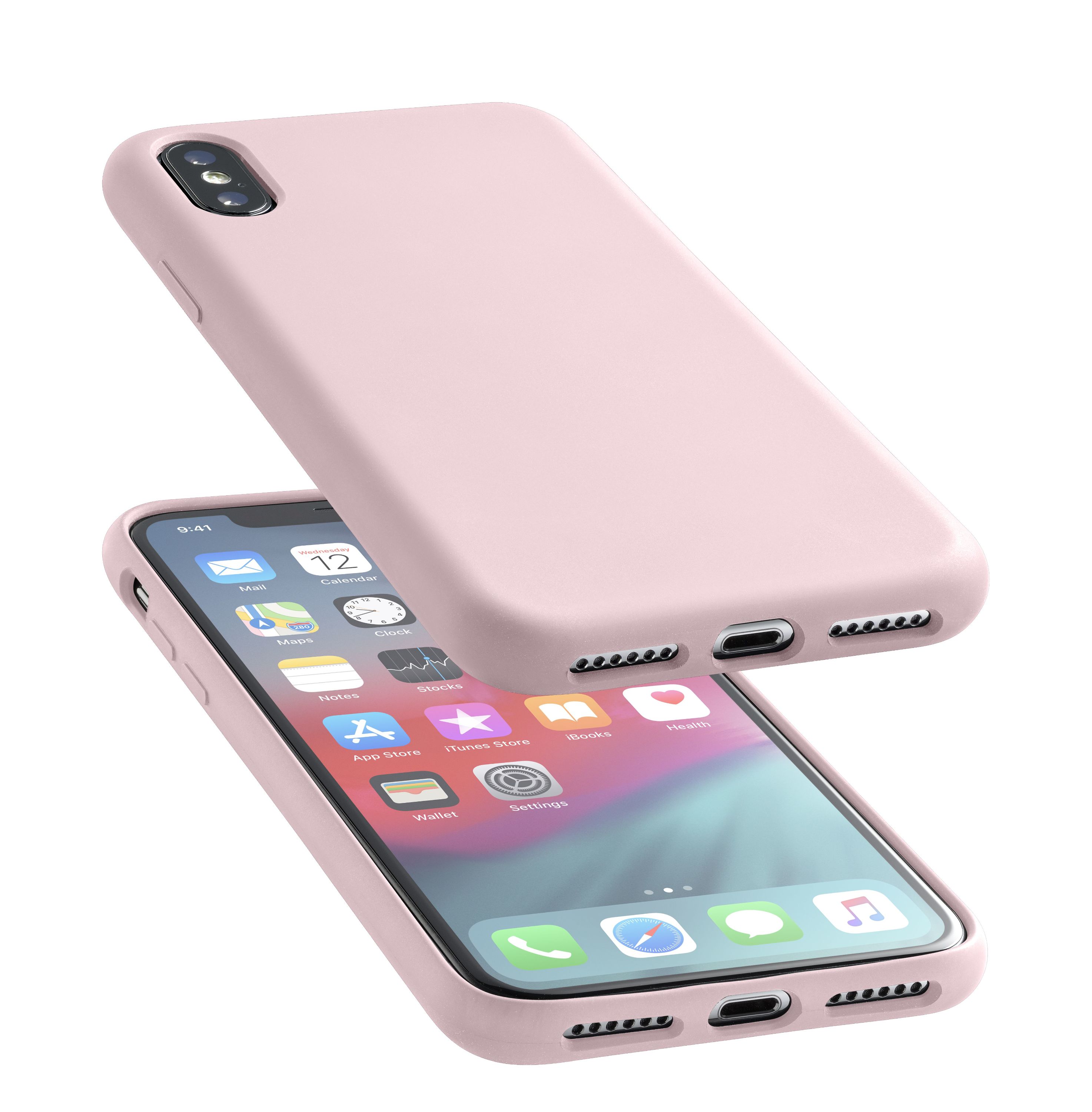 iPhone Xs Max, case sensation, pink
