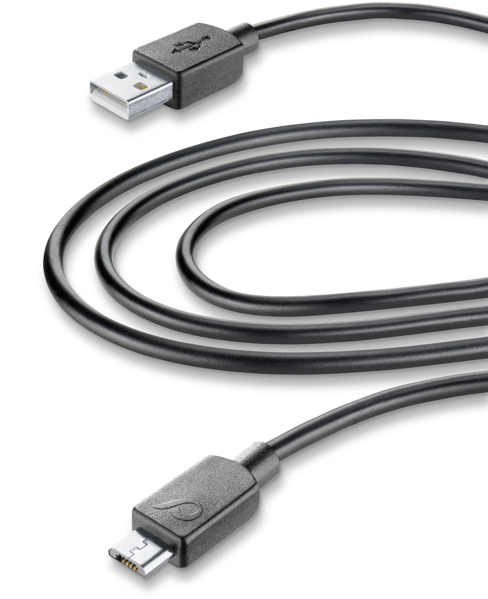 Data cable home, micro-usb (3m) tablet, black