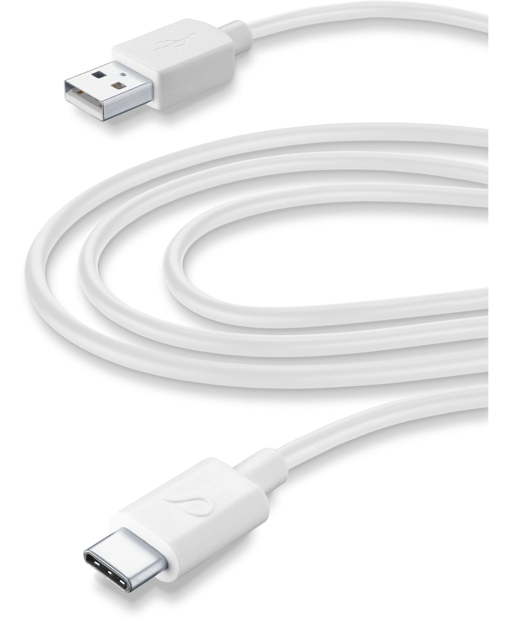 Data cable home, usb-a to usb-c (3m) tablet, white