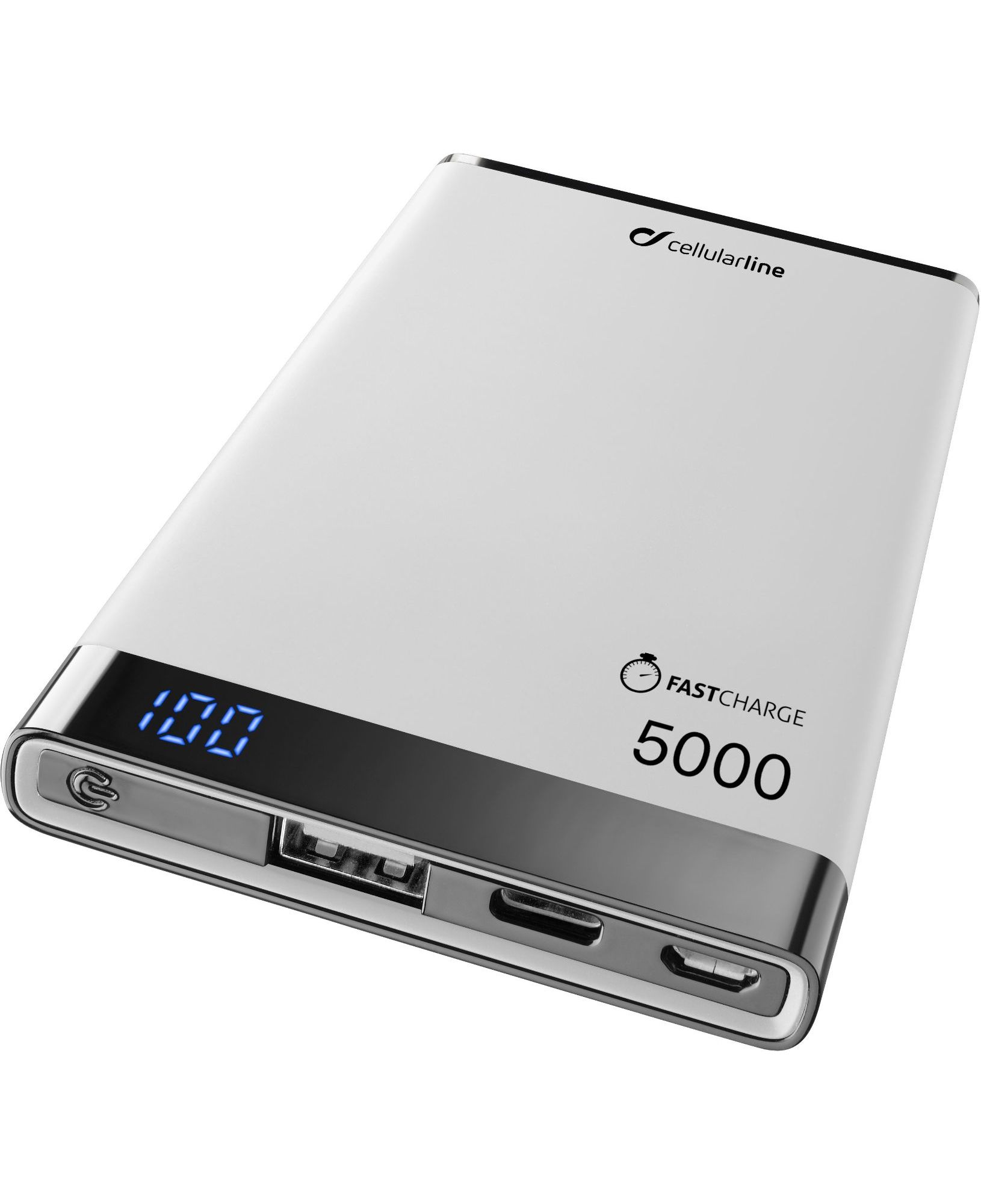 Chargeur portable, freepower manta s 5000mAh usb-c, blanc