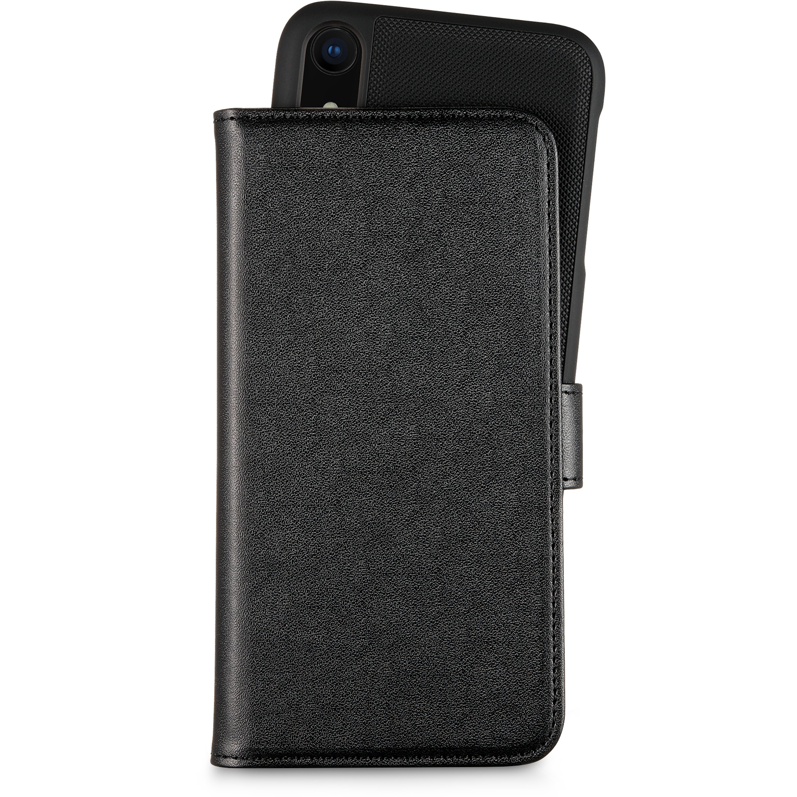 iPhone XR, wallet magnetic, black