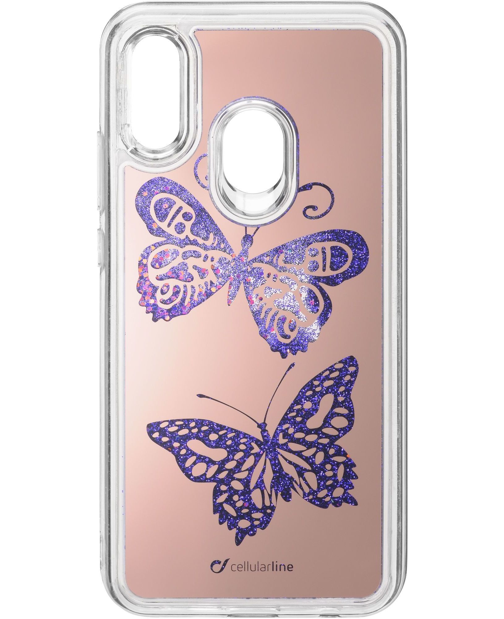 Huawei P20 Lite, case stardust, butterfly