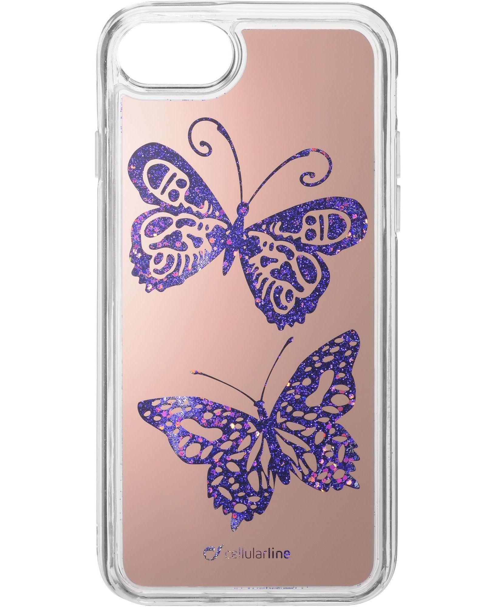 iPhone 8/7/6s/6, case stardust, butterfly