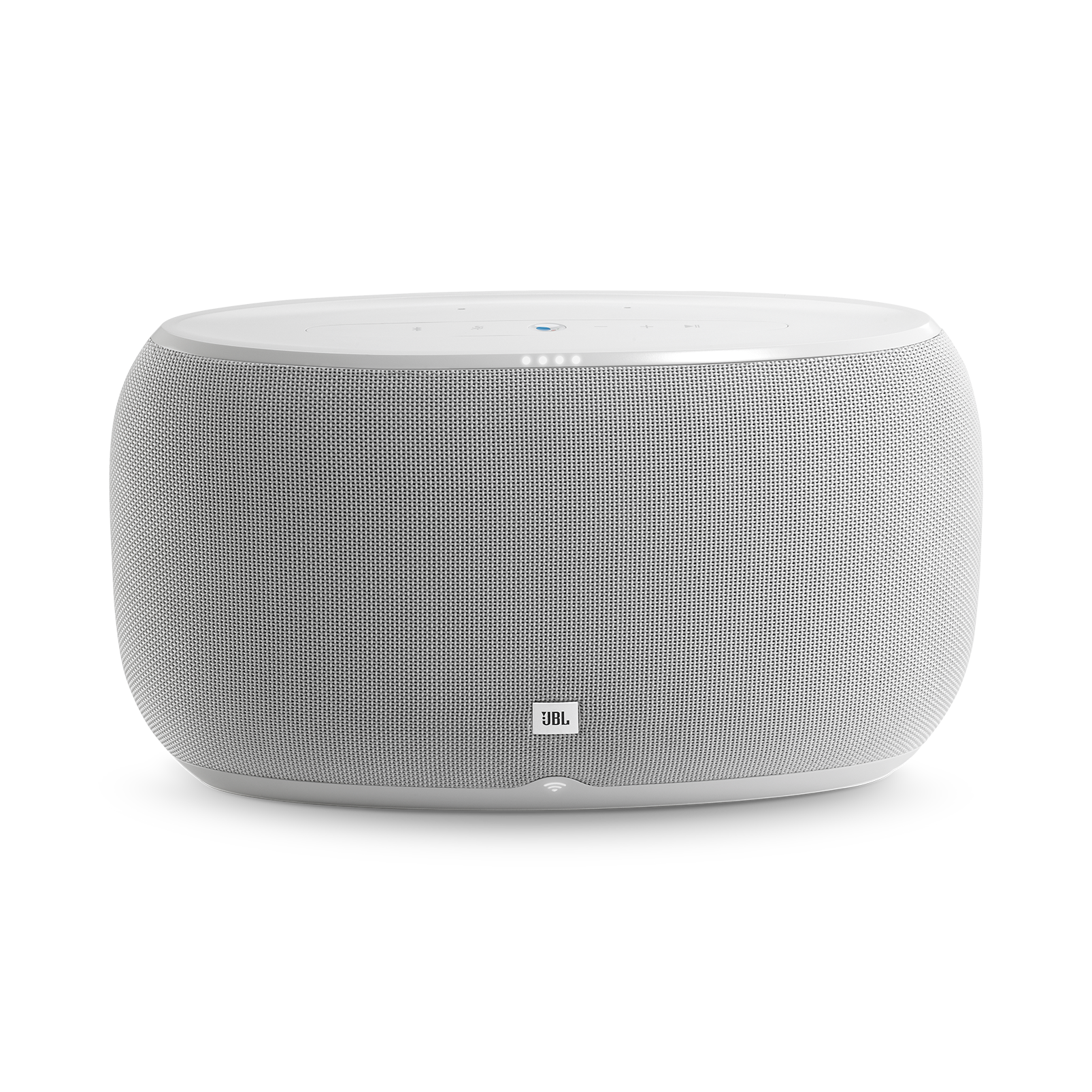 JBLLINK500WHTUK, voice-activated speaker, white