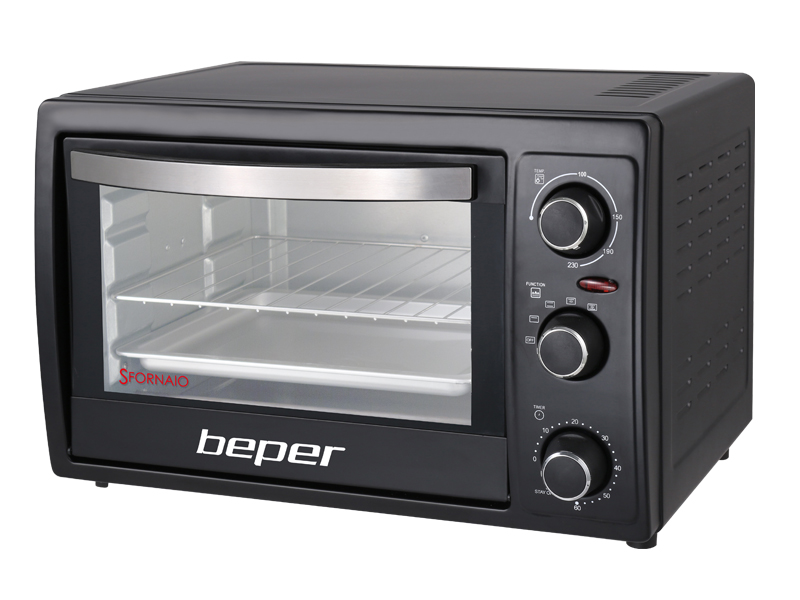 90.886, toaster oven, 2000W, 45L, black