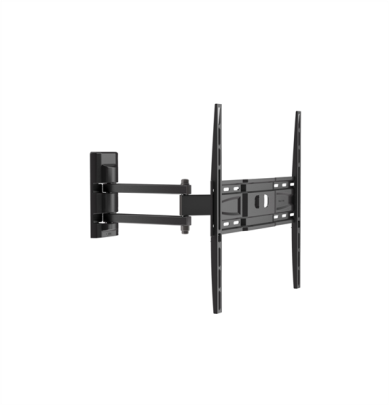 FM-400, wall bracket rotatable double arm for 32-80 inch tv + HDMI cable 2m, black