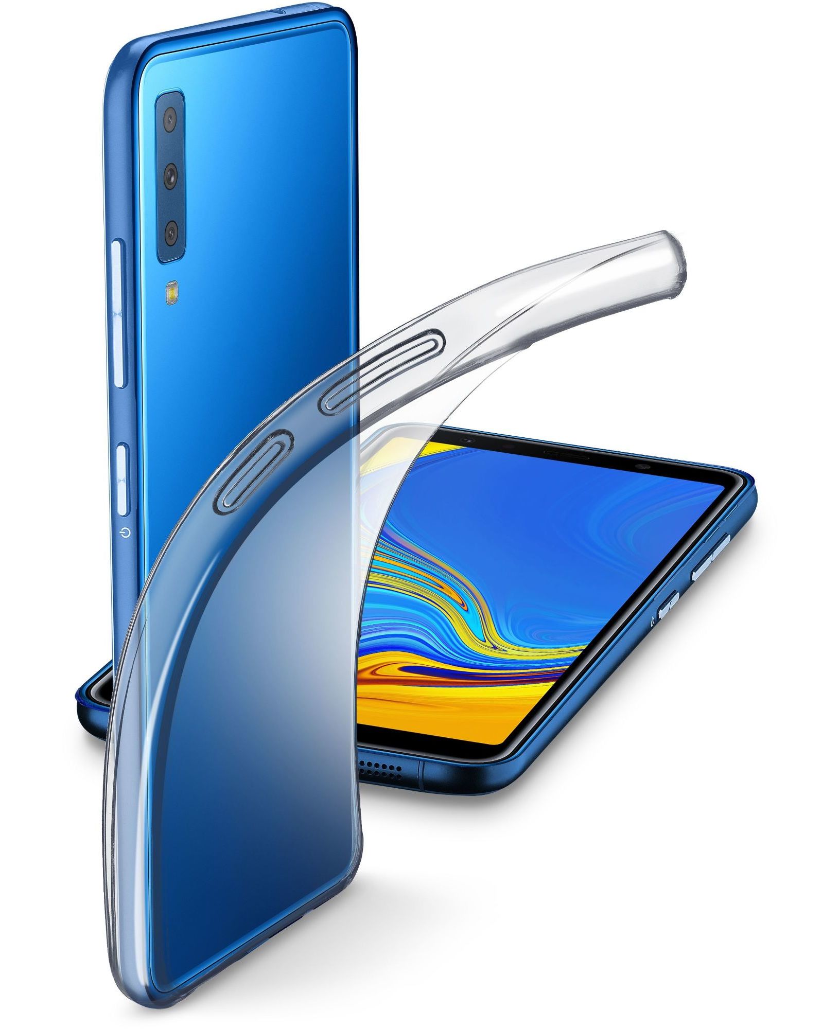 Samsung Galaxy A7 (2018), hoesje fine, transparant